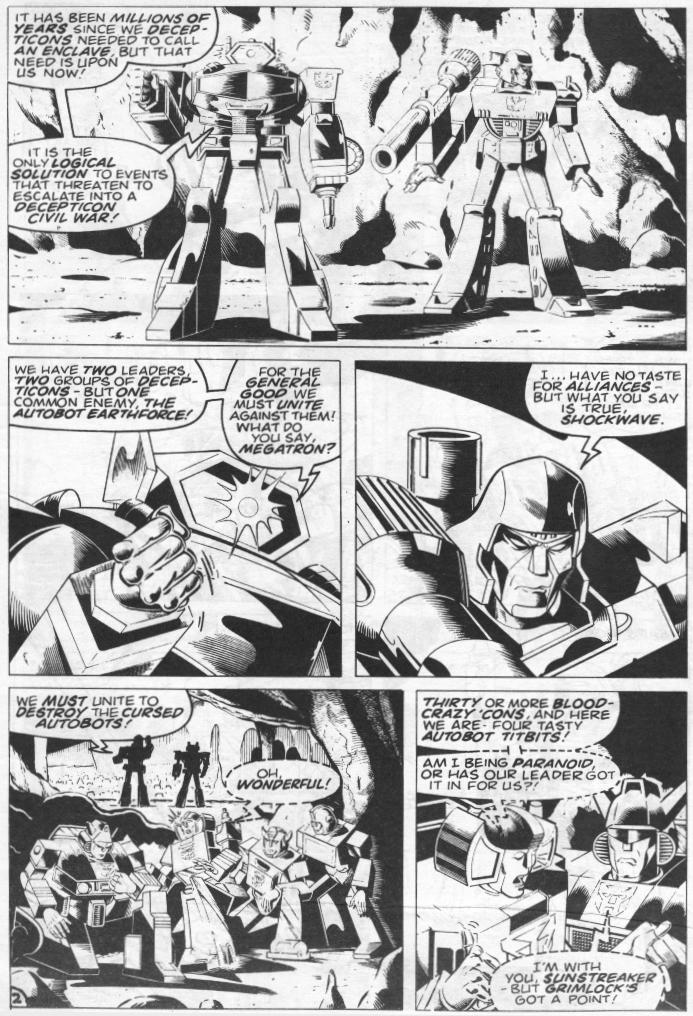 Read online The Transformers (UK) comic -  Issue #270 - 9