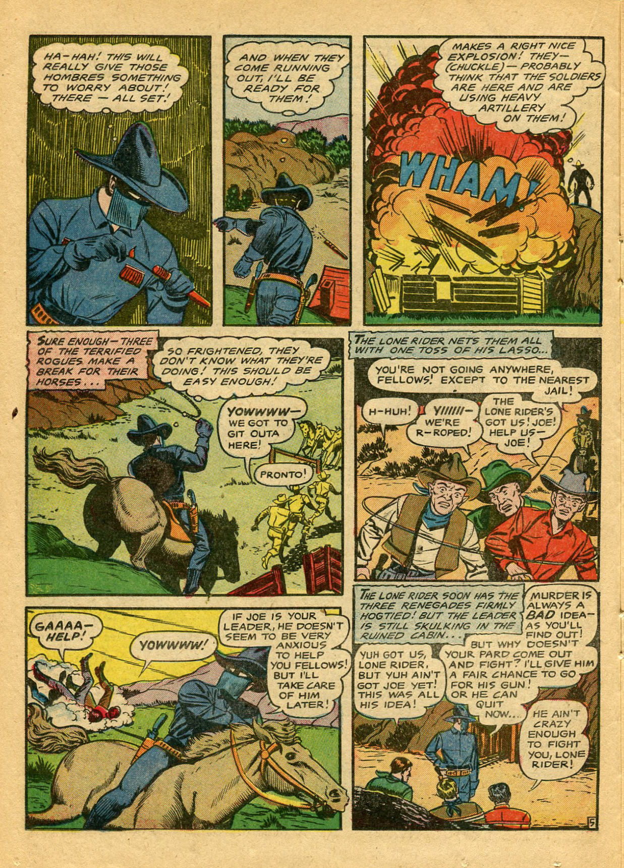 Read online The Lone Rider comic -  Issue #22 - 15