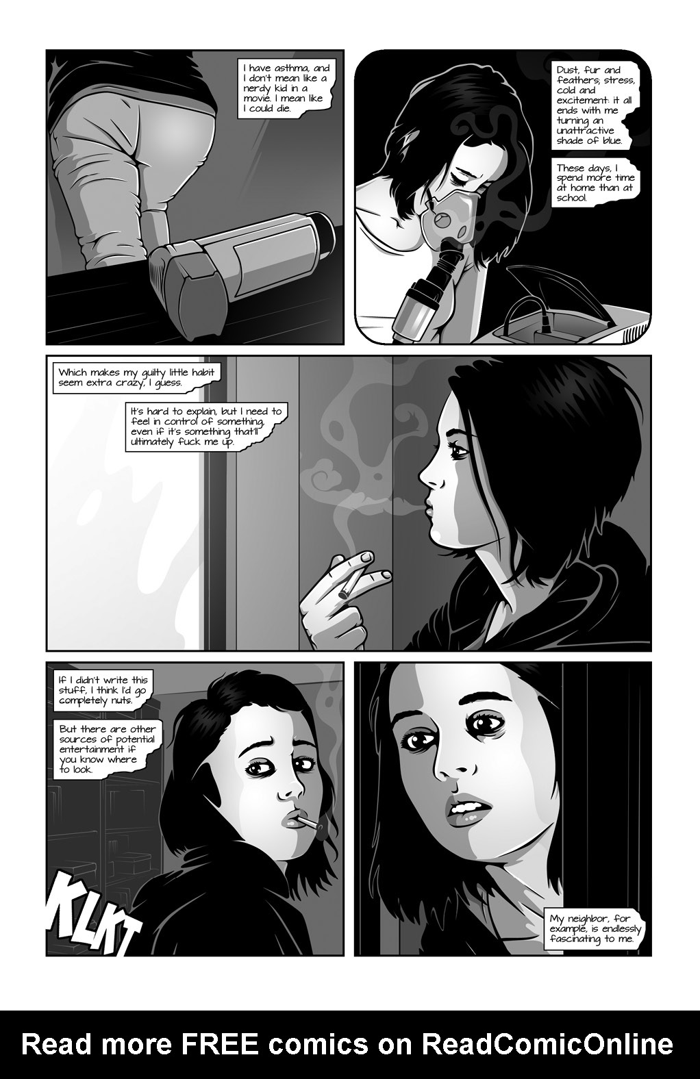 Read online Hollow Girl comic -  Issue #9 - 10