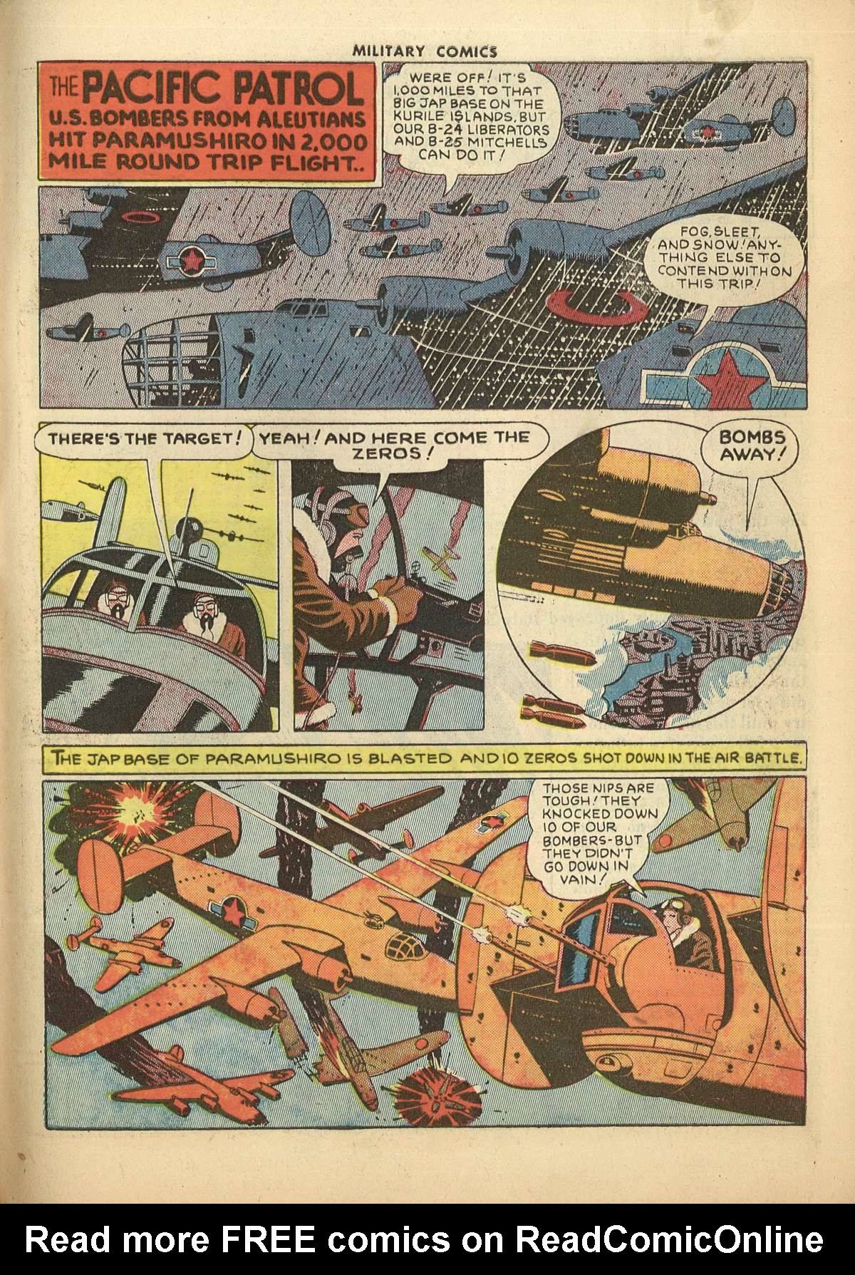 Read online Military Comics comic -  Issue #28 - 51