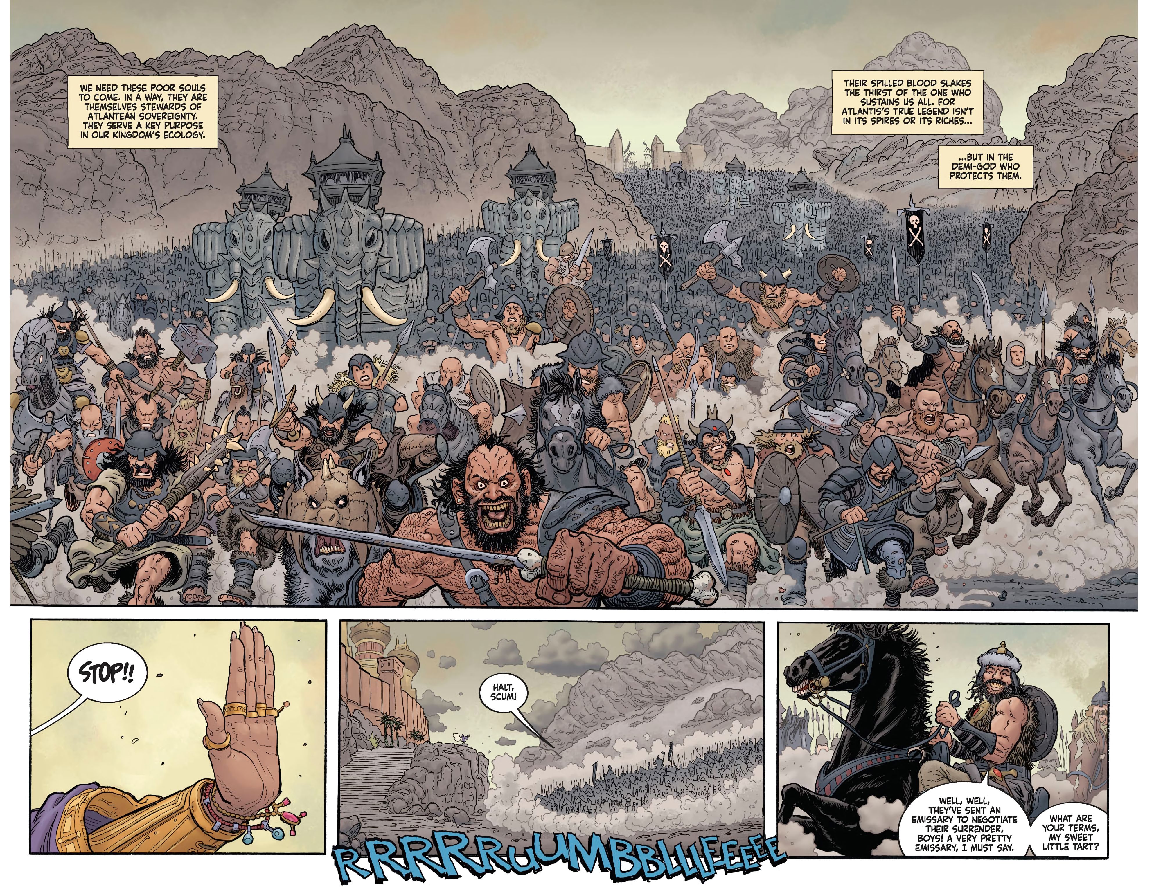 Read online BRZRKR: Poetry of Madness comic -  Issue # Full - 8