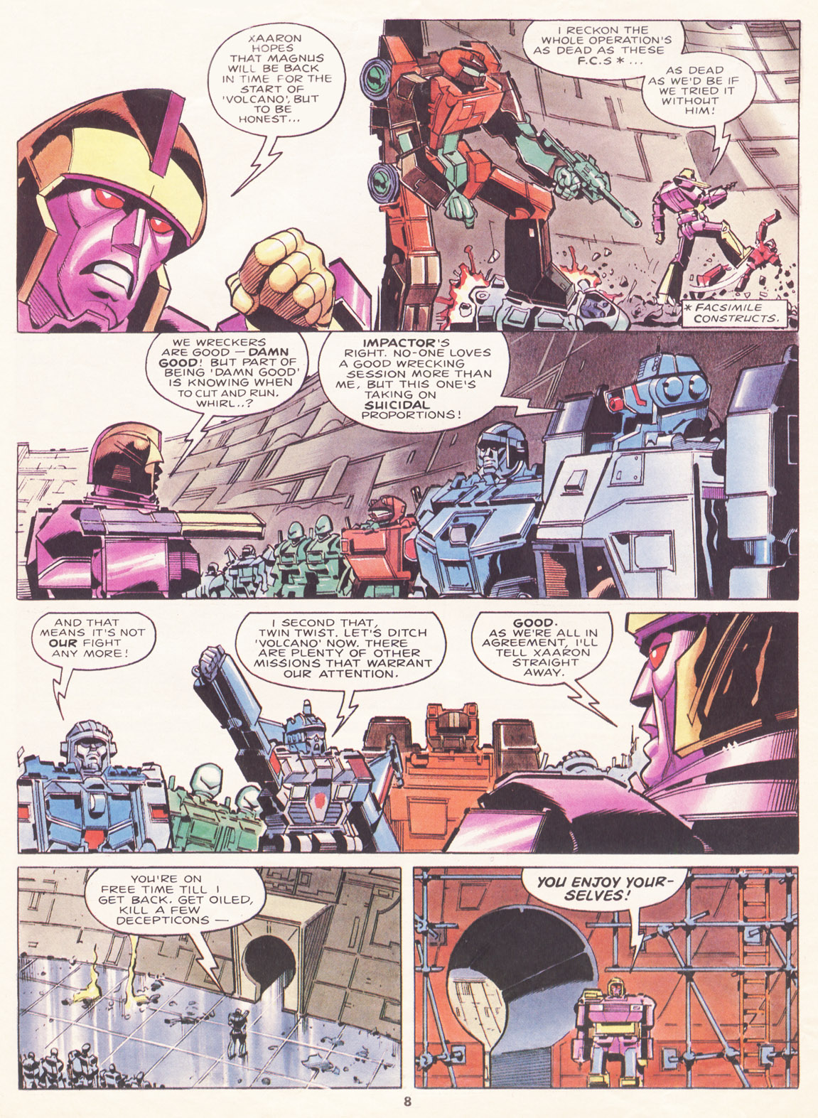 Read online The Transformers (UK) comic -  Issue #82 - 8