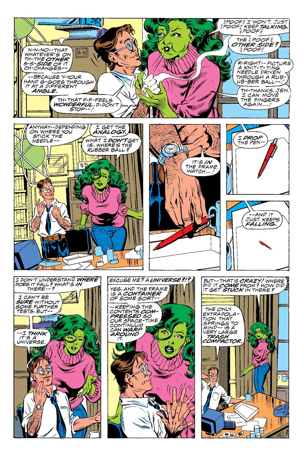 Read online She-Hulk Epic Collection comic -  Issue # The Cosmic Squish Principle (Part 1) - 42