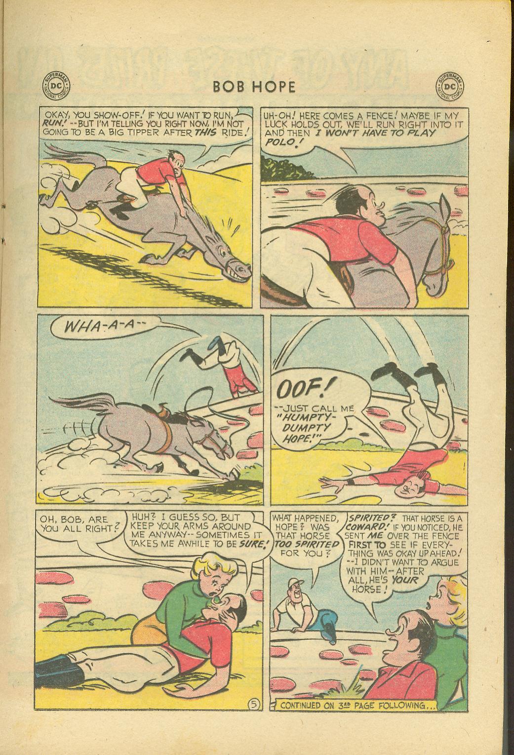 Read online The Adventures of Bob Hope comic -  Issue #39 - 17
