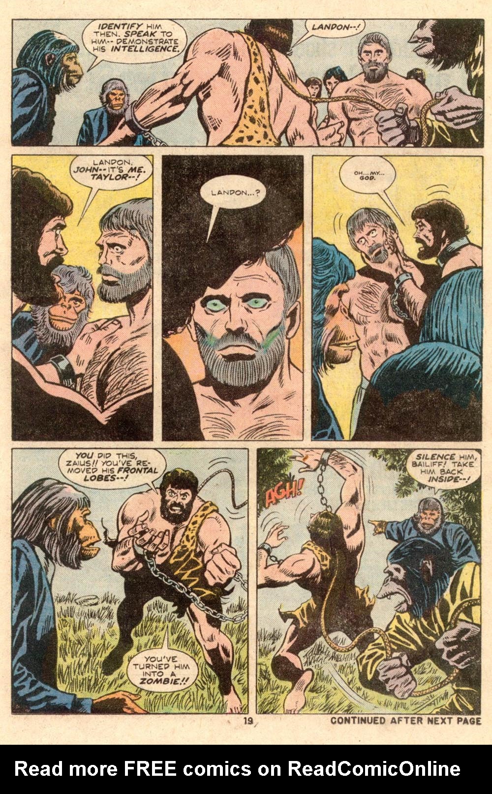Read online Adventures on the Planet of the Apes comic -  Issue #4 - 14