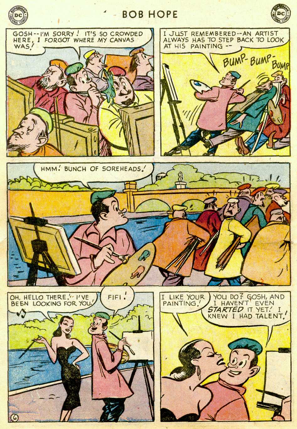 Read online The Adventures of Bob Hope comic -  Issue #19 - 8