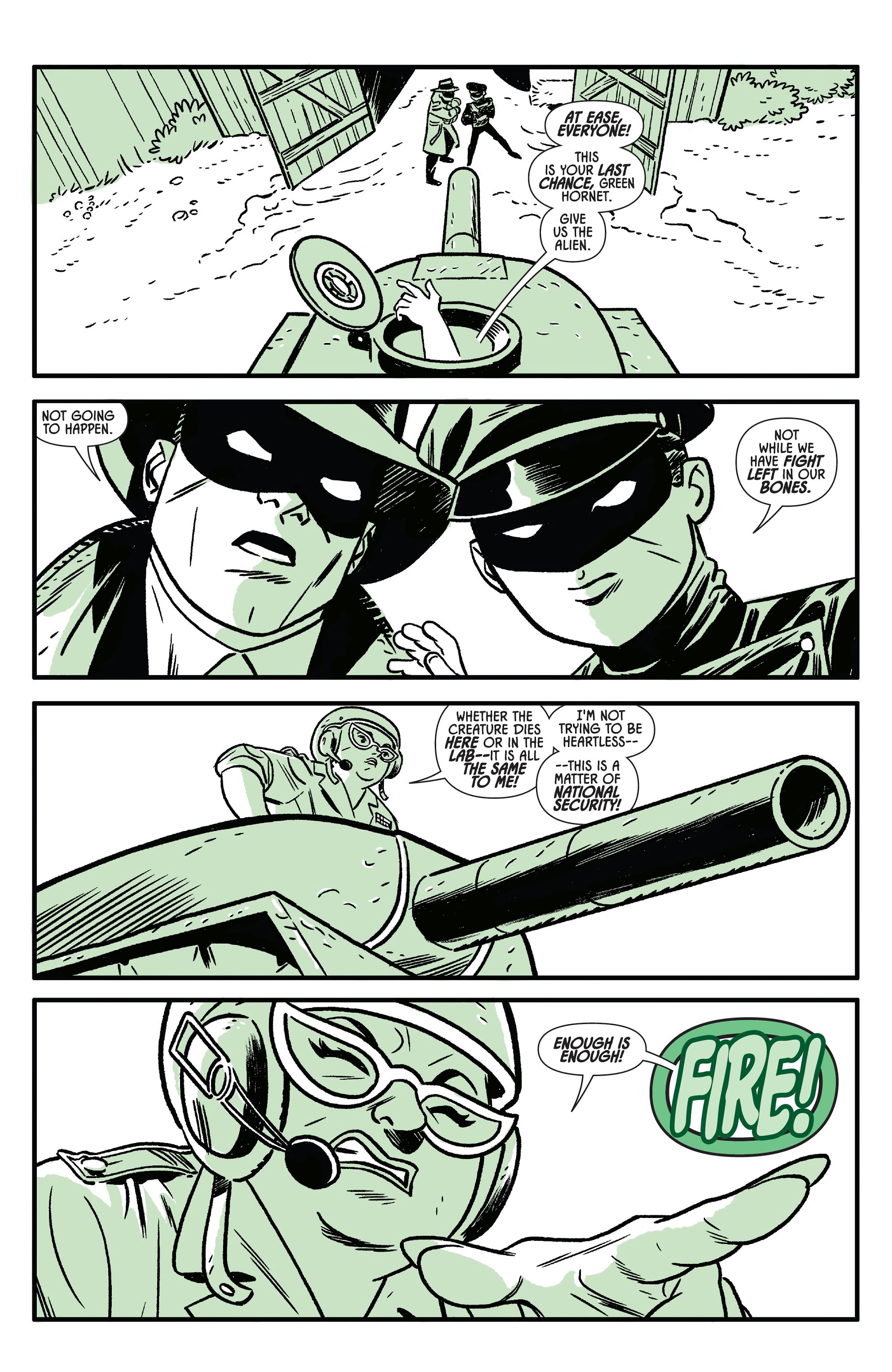 Read online The Green Hornet (2020) comic -  Issue # _Sky Lights Collection - 94