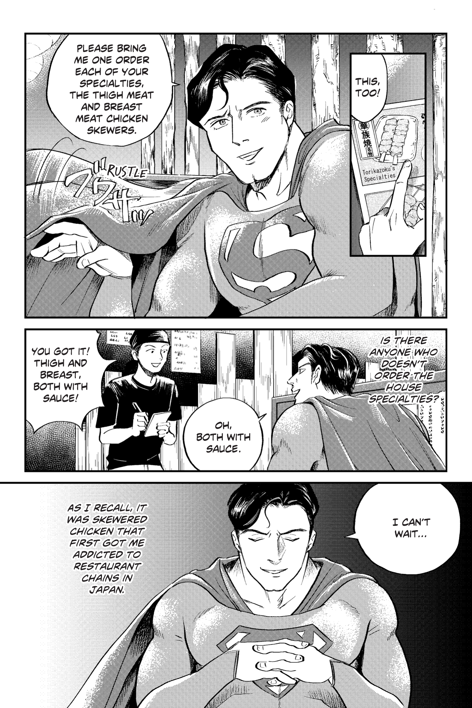 Read online Superman vs. Meshi comic -  Issue #1 - 12