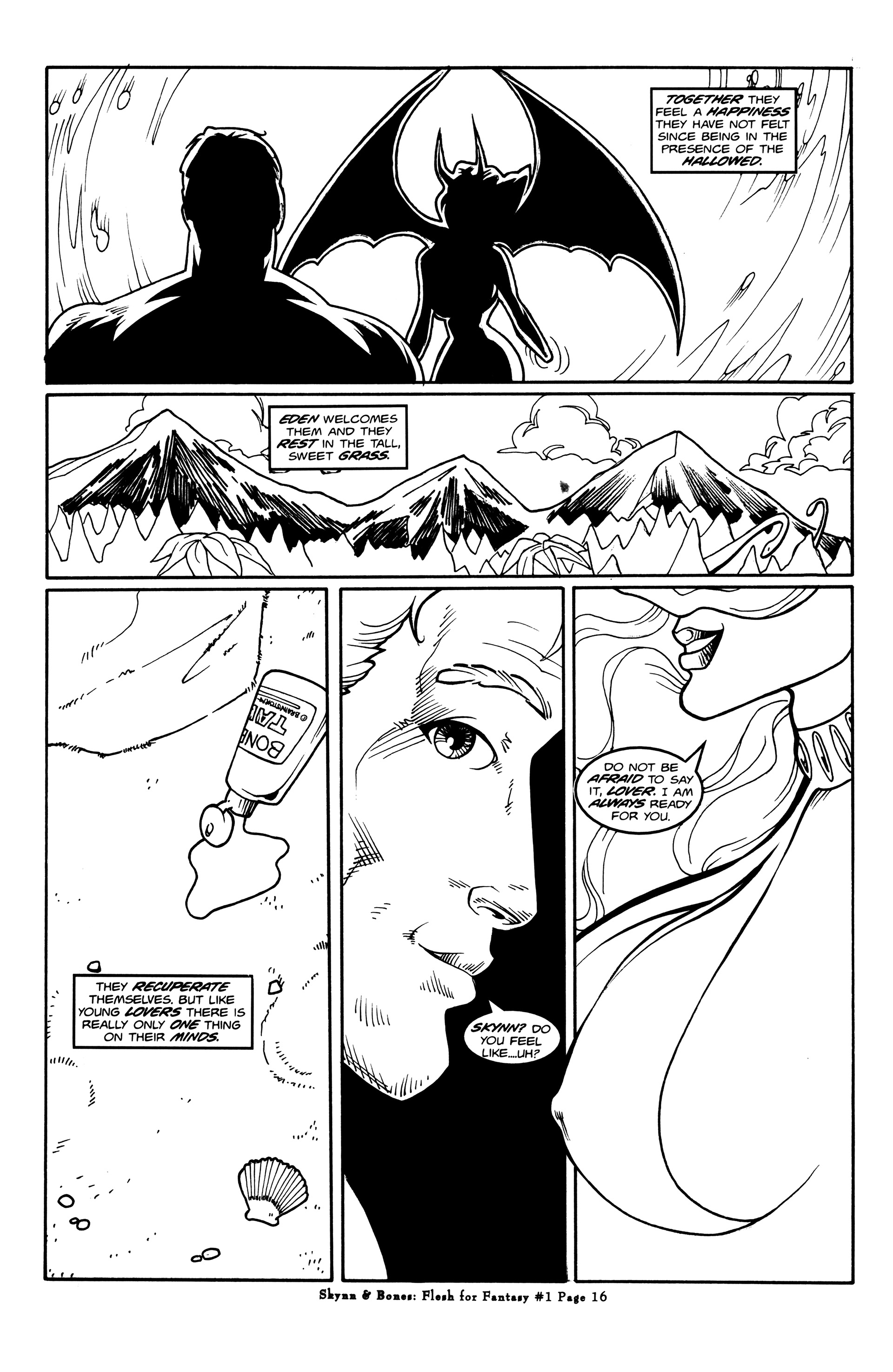 Read online Skynn & Bones: Flesh for Fantasy comic -  Issue #1 - 17