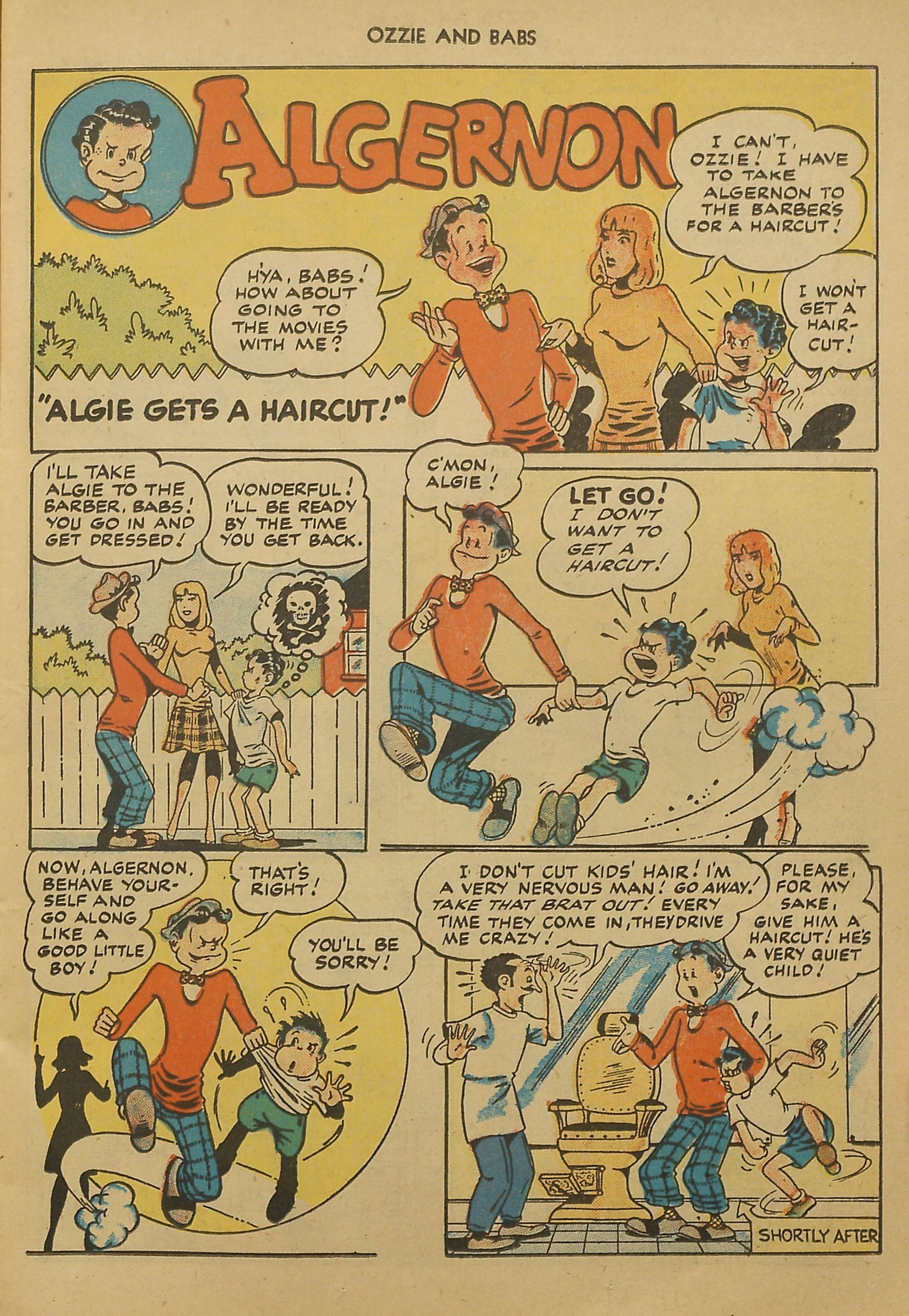 Read online Ozzie And Babs comic -  Issue #2 - 23