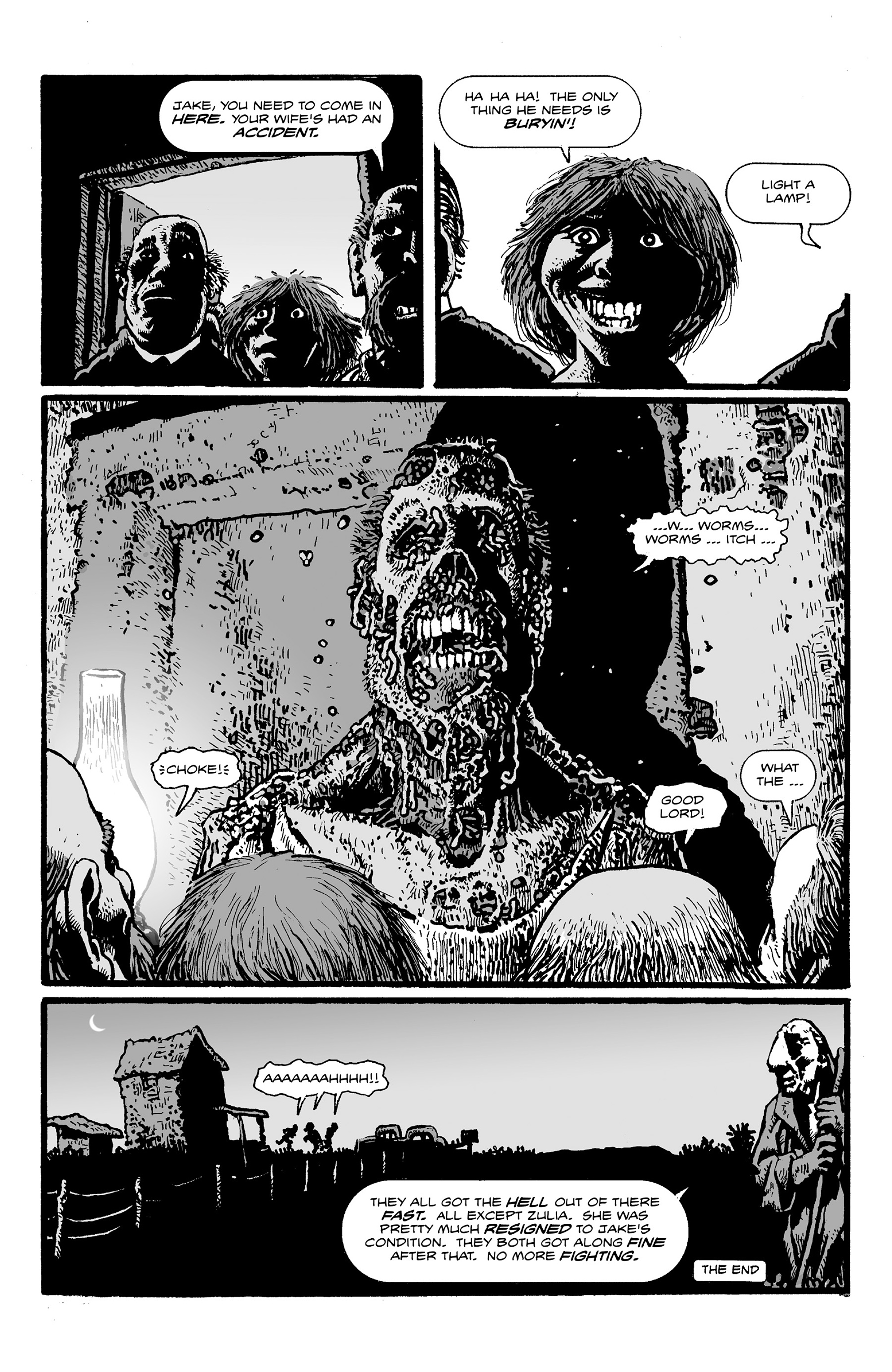 Read online Shadows on the Grave comic -  Issue #1 - 26