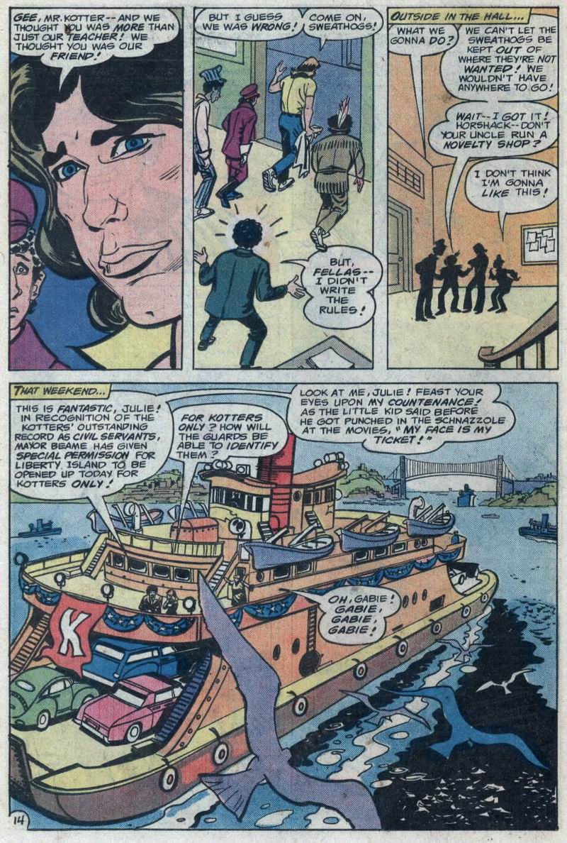 Read online Welcome Back, Kotter comic -  Issue #9 - 15