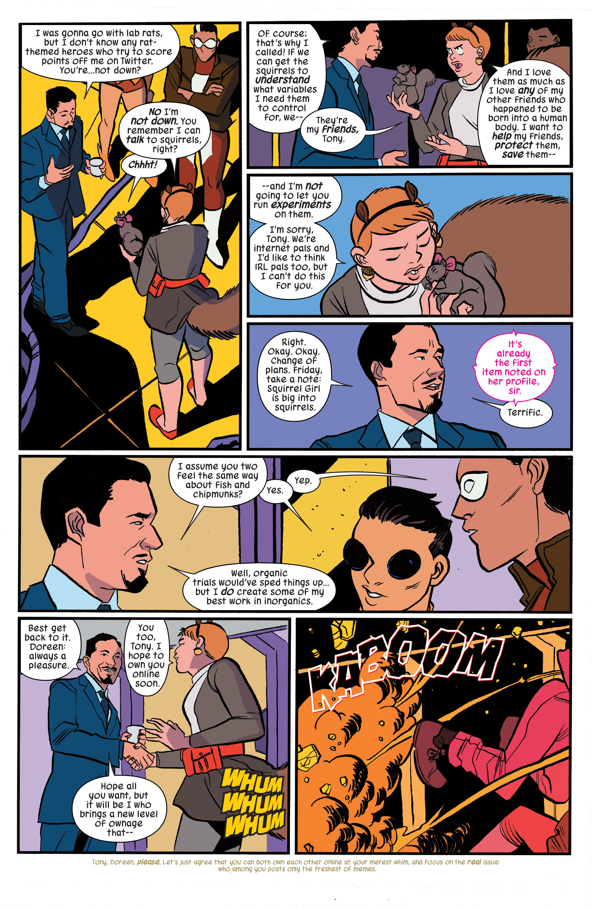 Read online The Unbeatable Squirrel Girl Beats Up the Marvel Universe comic -  Issue # TPB - 18