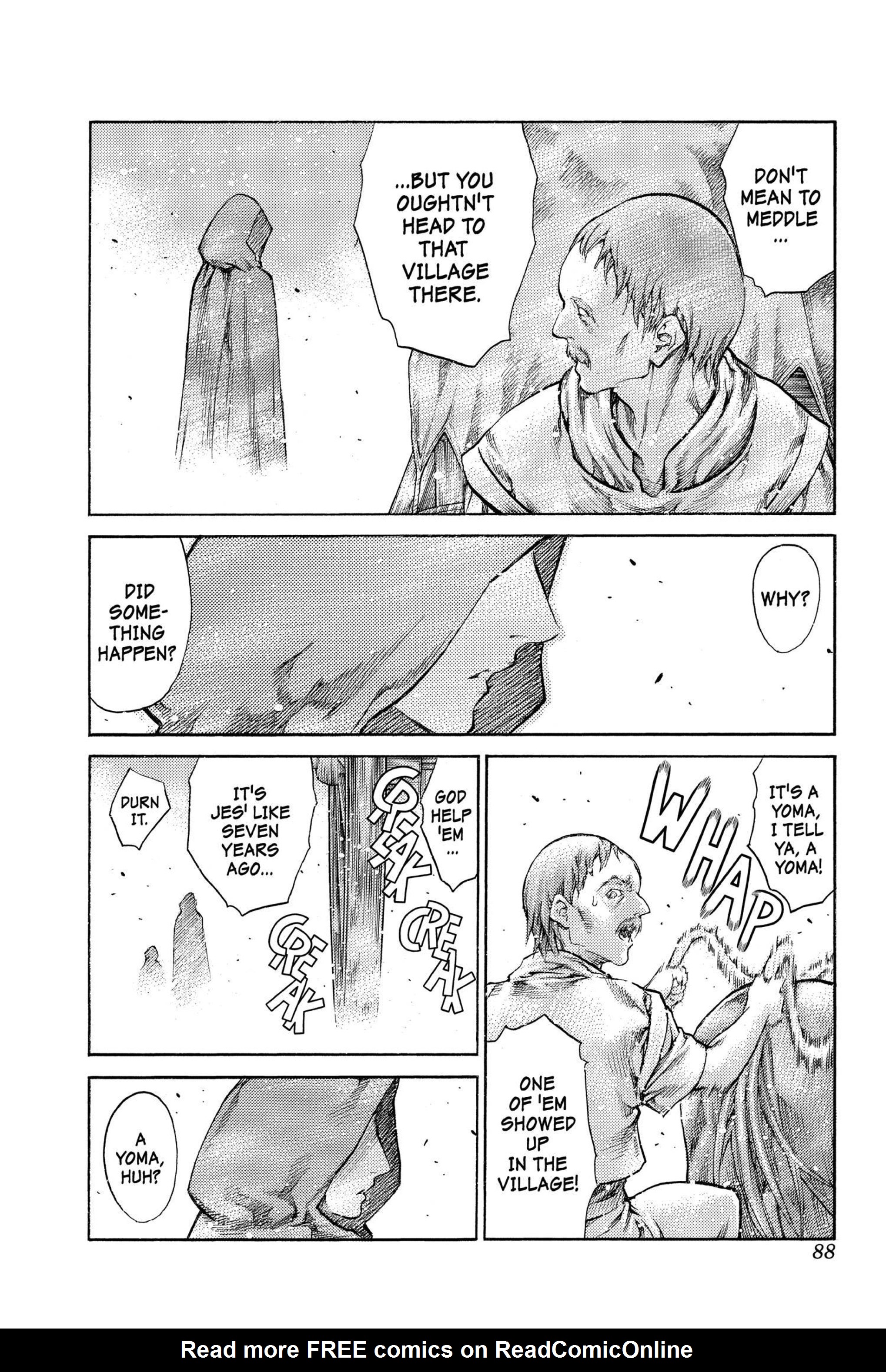 Read online Claymore comic -  Issue #15 - 78