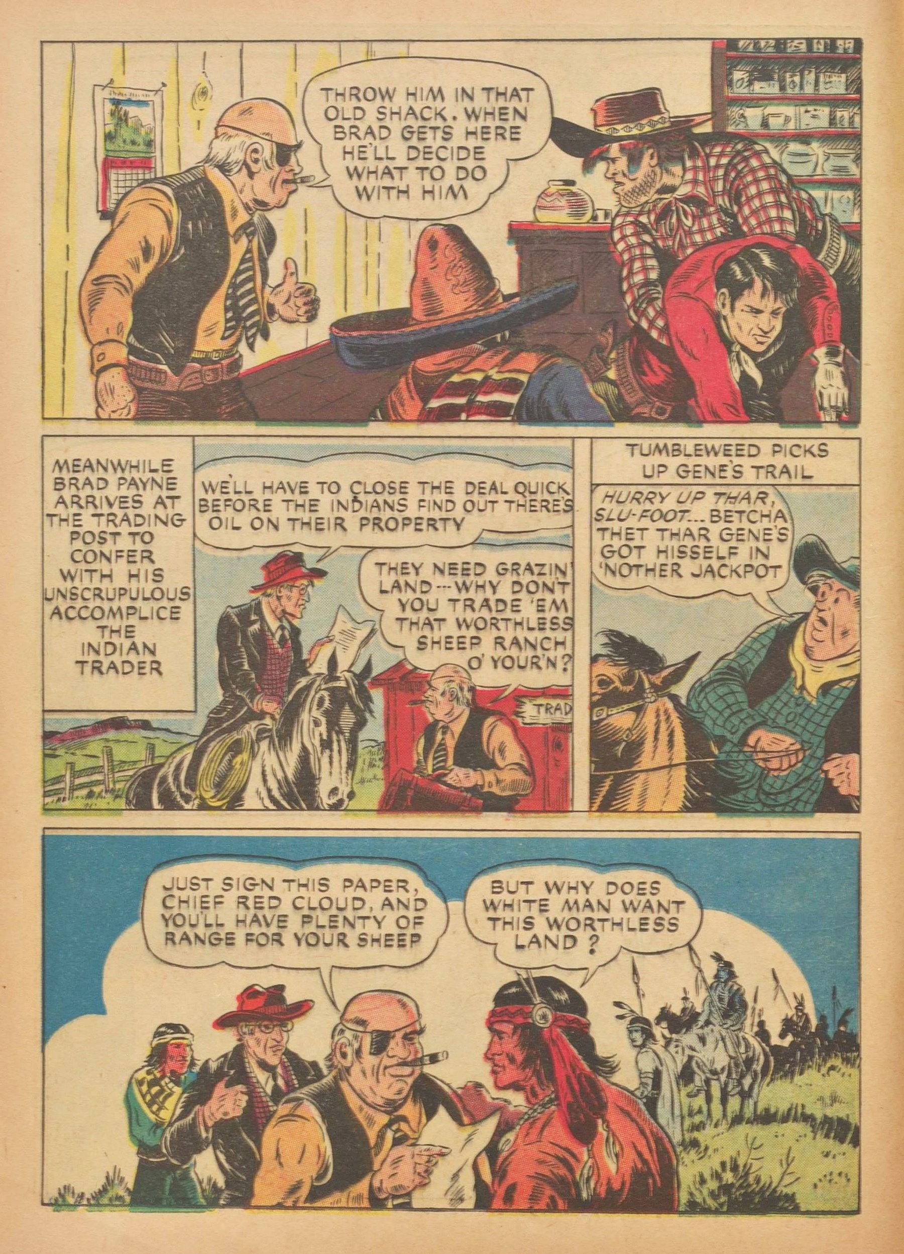 Read online Gene Autry Comics comic -  Issue #2 - 22