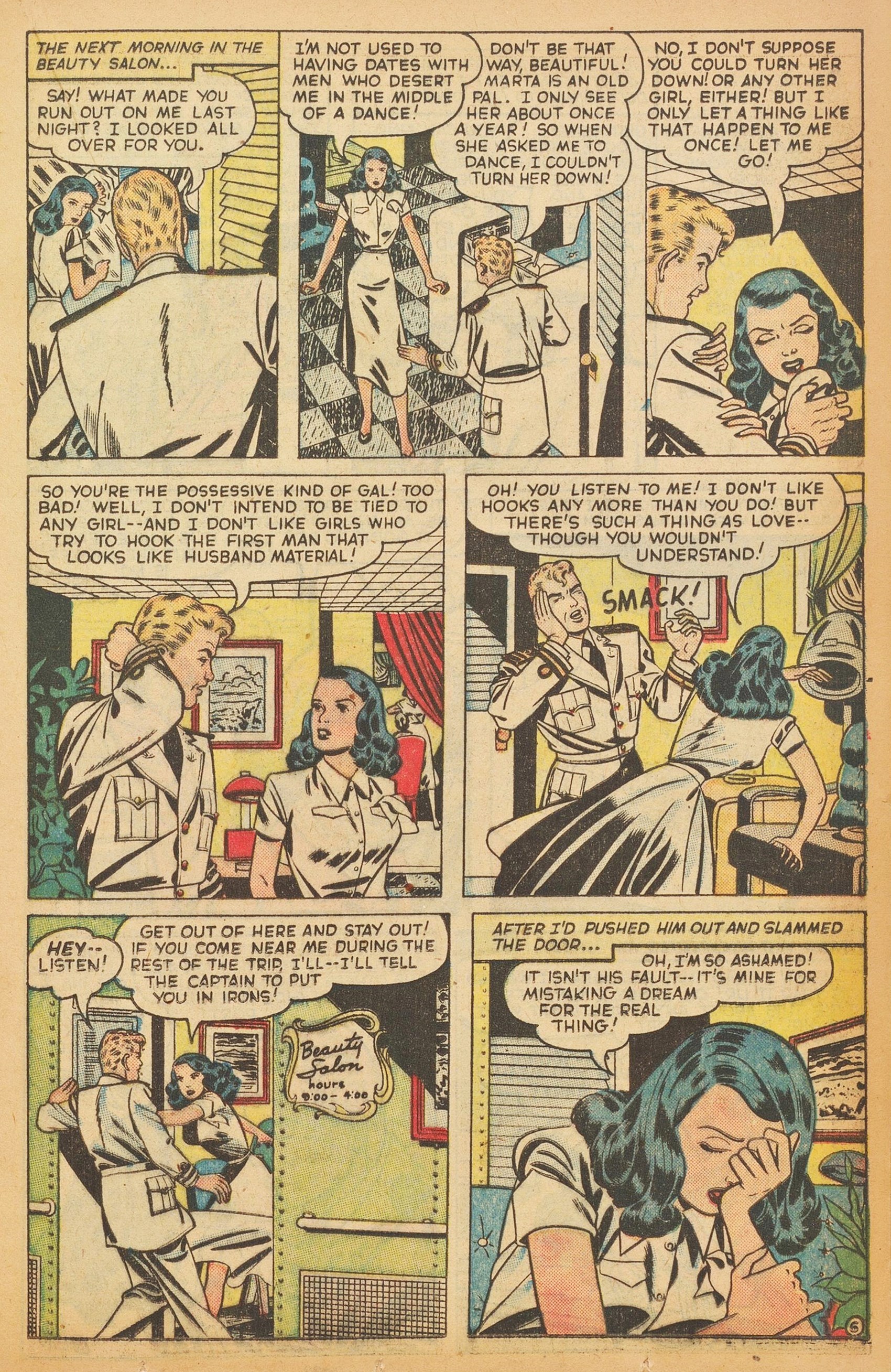 Read online Glamorous Romances comic -  Issue #45 - 23