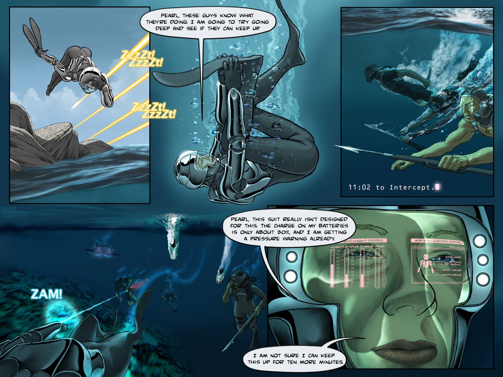 Read online Azure comic -  Issue #2 - 11