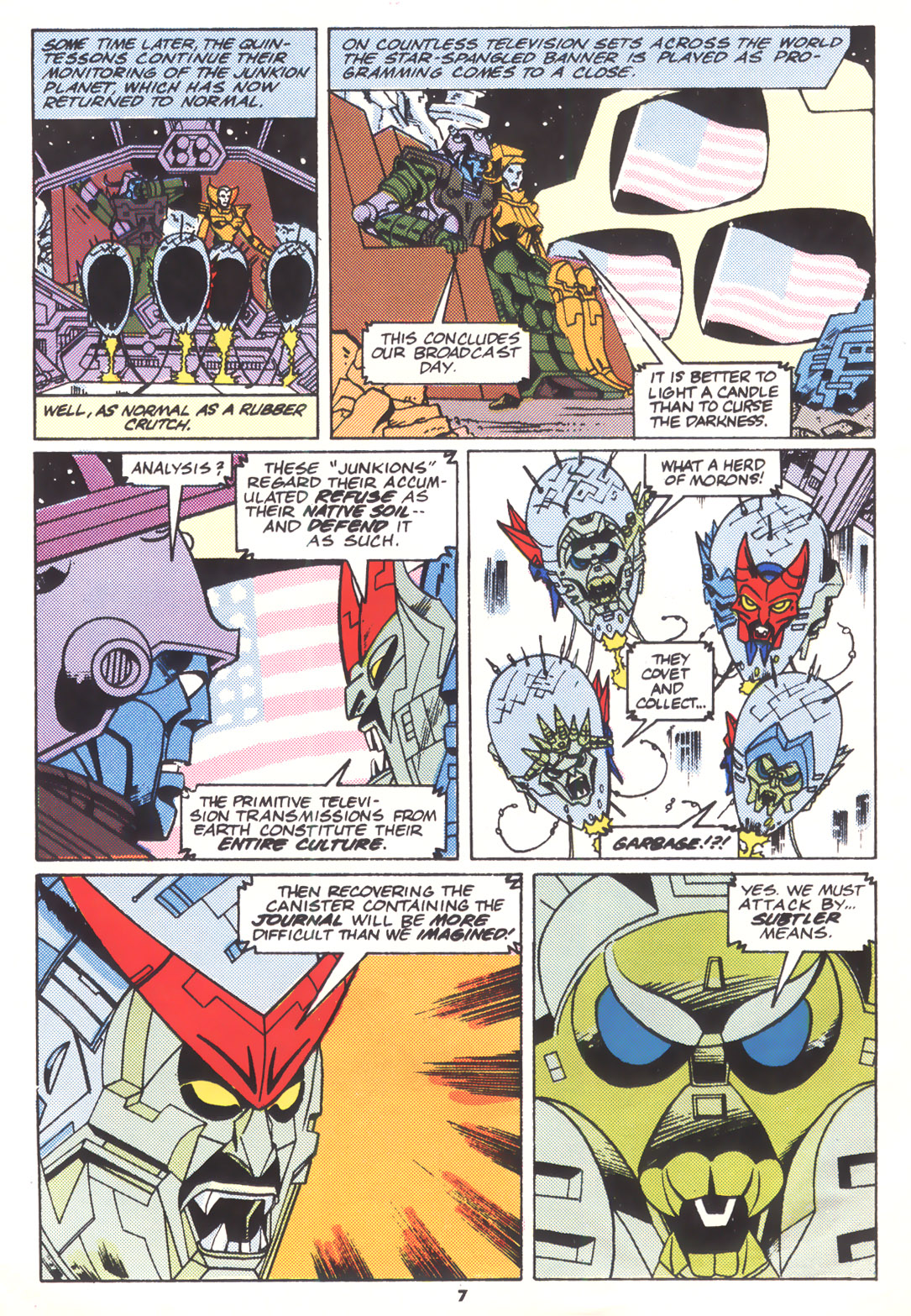 Read online The Transformers (UK) comic -  Issue #180 - 7