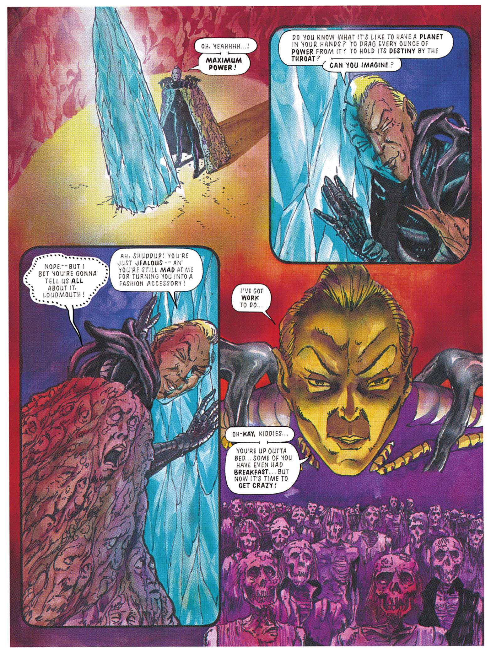 Read online Essential Judge Dredd: Judgement Day comic -  Issue # TPB - 38