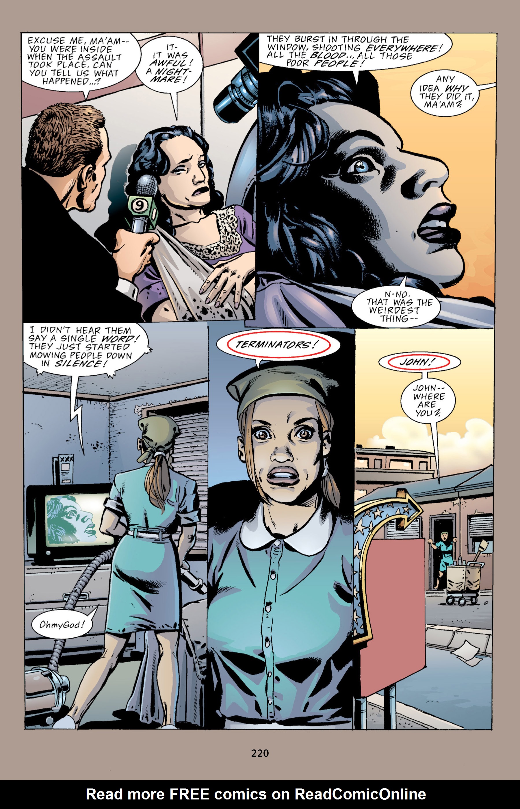 Read online The Terminator Omnibus comic -  Issue # TPB 2 - 215