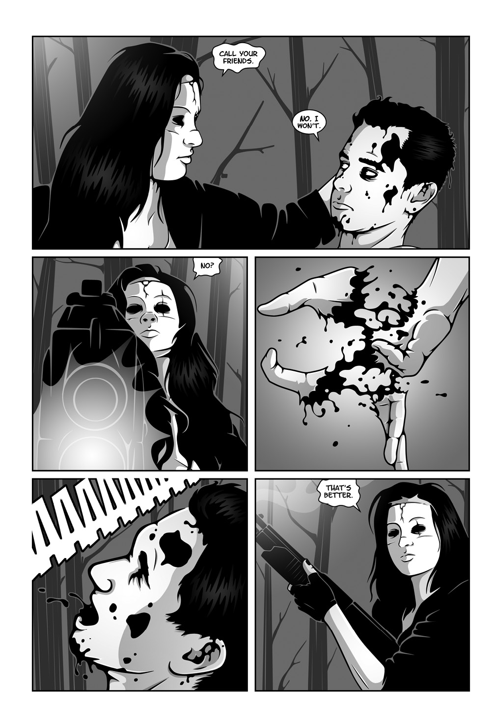 Read online Hollow Girl comic -  Issue #8 - 31