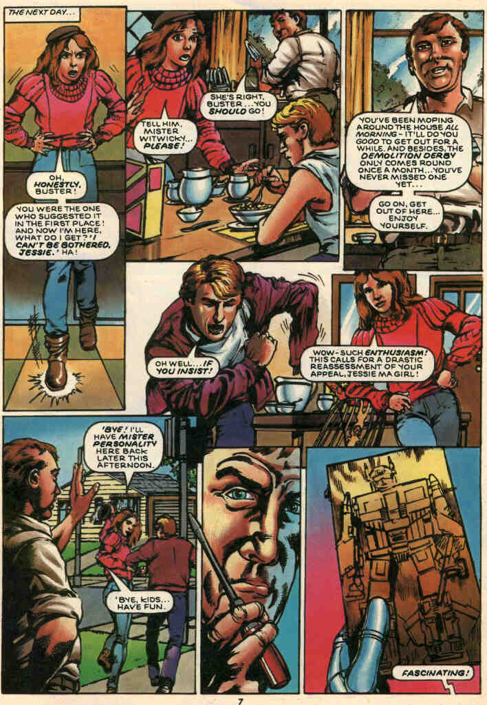 Read online The Transformers (UK) comic -  Issue #61 - 6