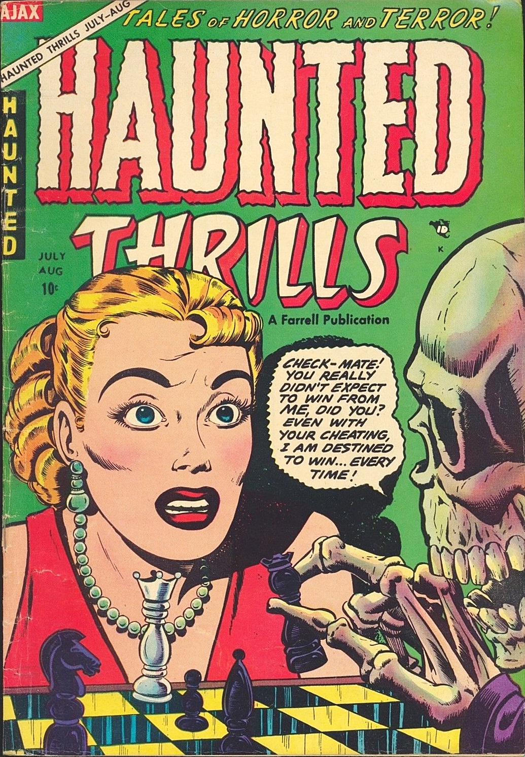 Read online Haunted Thrills comic -  Issue #16 - 1
