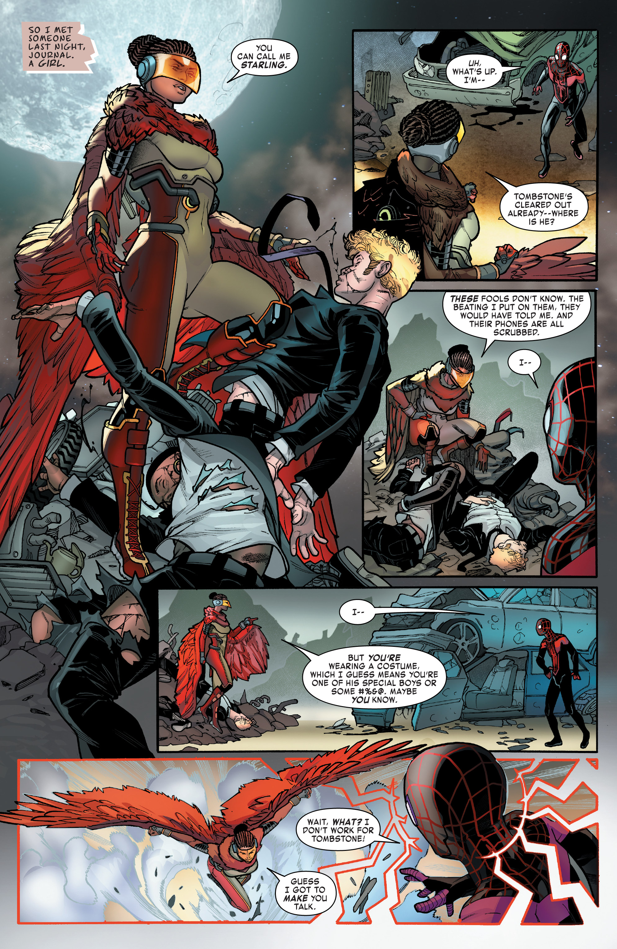 Read online Miles Morales: Spider-Man By Saladin Ahmed Omnibus comic -  Issue # TPB (Part 2) - 10