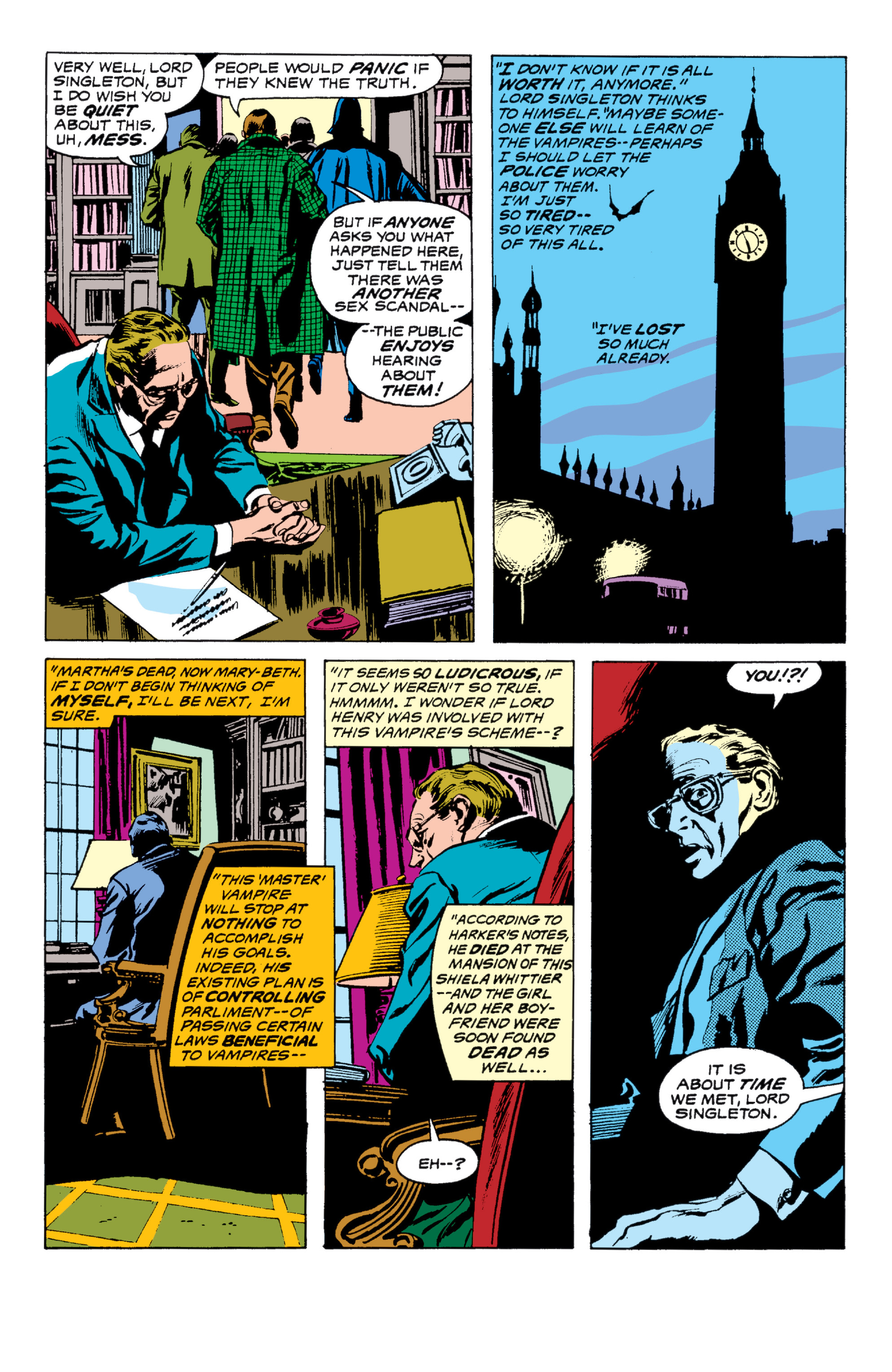 Read online Tomb of Dracula (1972) comic -  Issue # _The Complete Collection 3 (Part 2) - 55