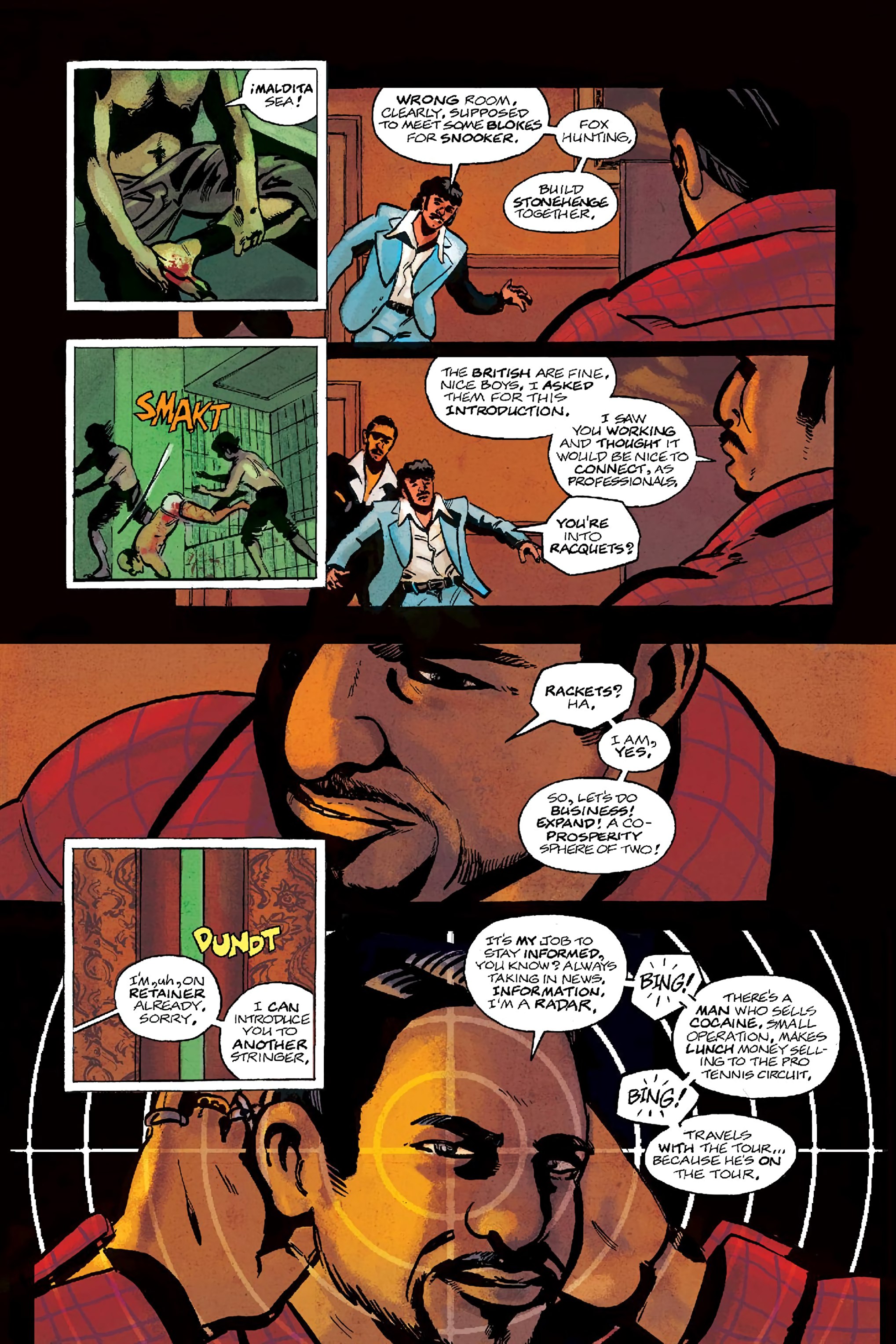 Read online Stringer: A Crime Thriller comic -  Issue # TPB - 21