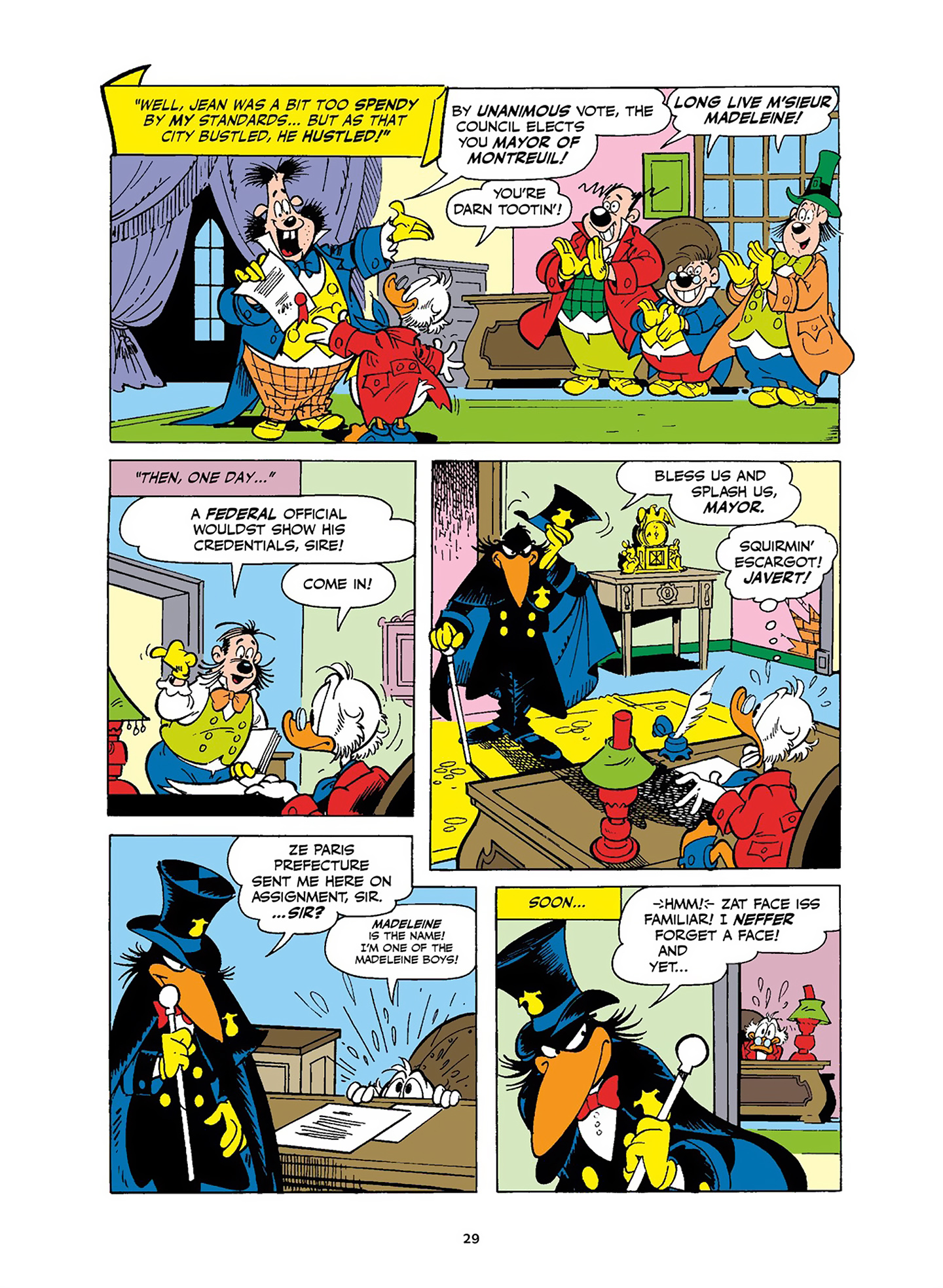 Read online Uncle Scrooge and Donald Duck in Les Misérables and War and Peace comic -  Issue # TPB (Part 1) - 30
