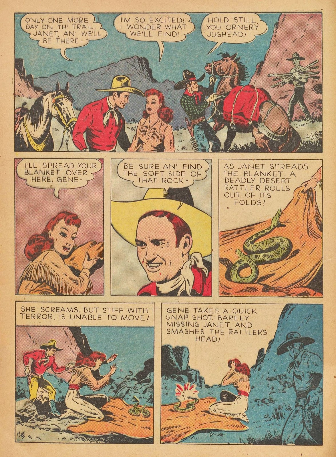 Gene Autry Comics issue 3 - Page 12