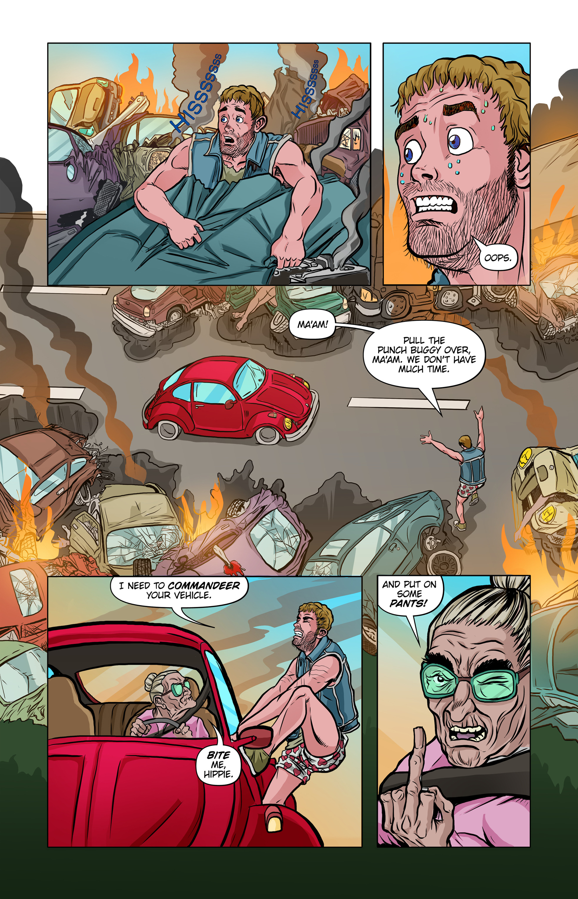 Read online Lesbian Zombies from Outer Space comic -  Issue #6 - 14