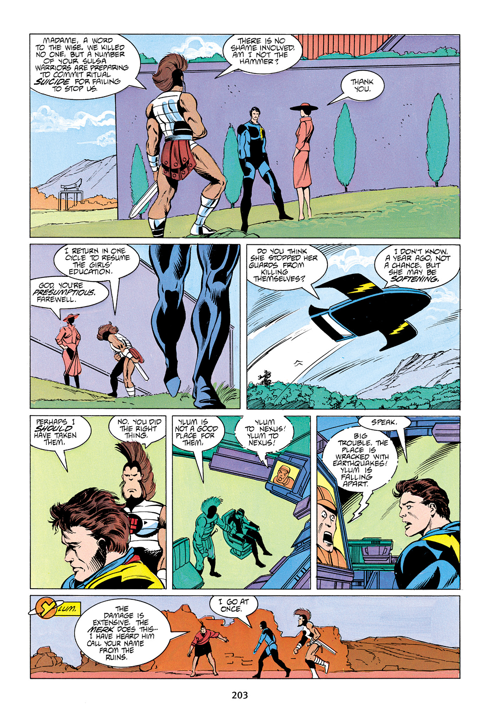 Read online Nexus Omnibus comic -  Issue # TPB 3 - 202