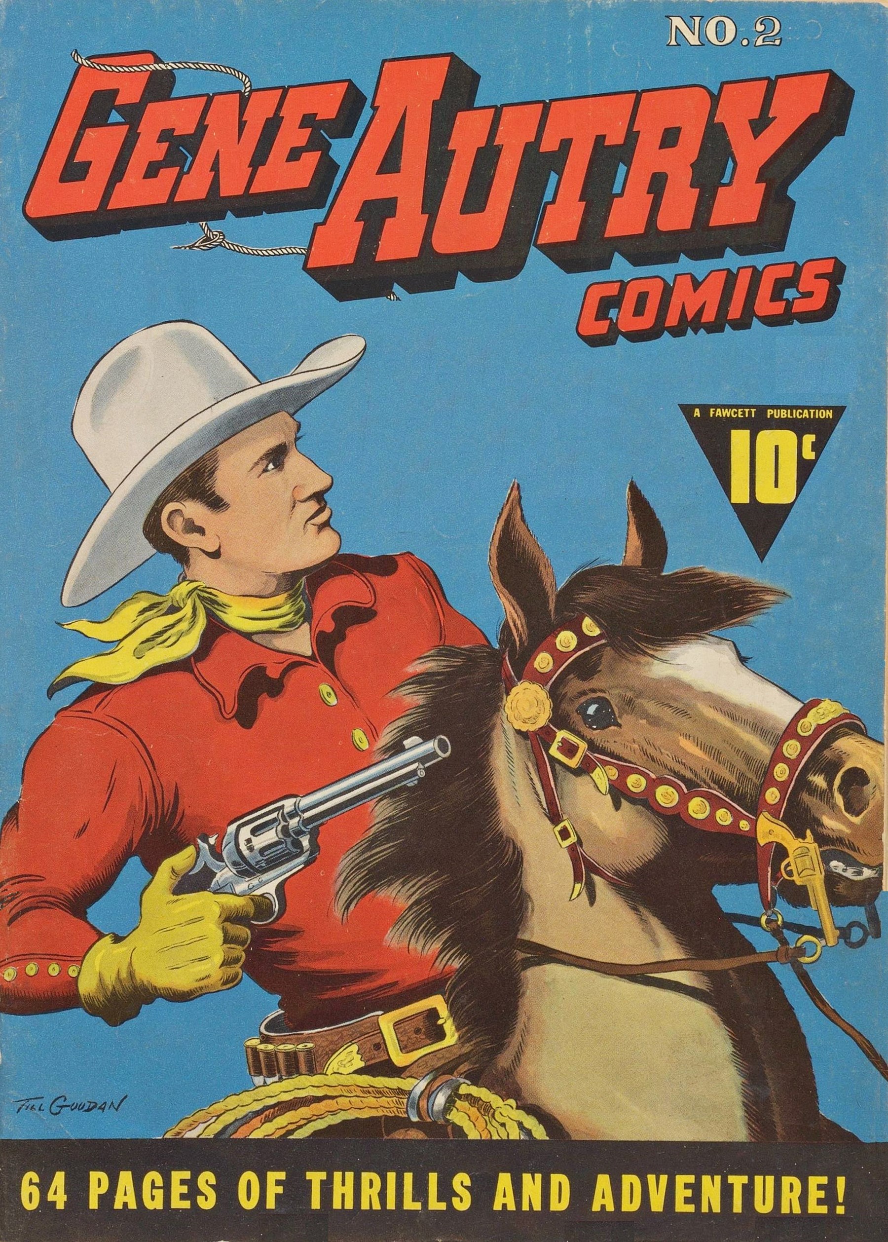 Read online Gene Autry Comics comic -  Issue #2 - 1