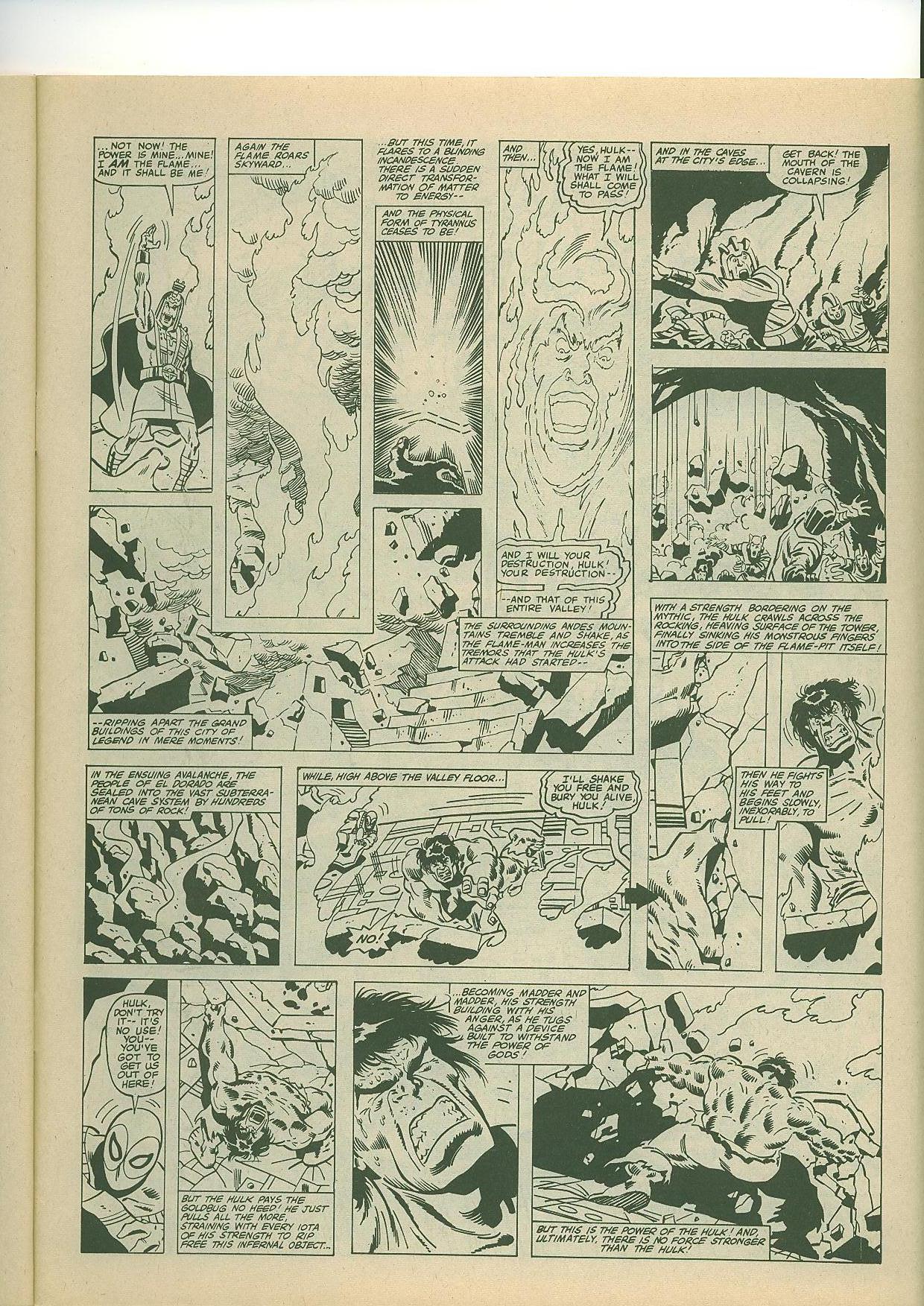 Read online The Incredible Hulk Weekly comic -  Issue #50 - 29