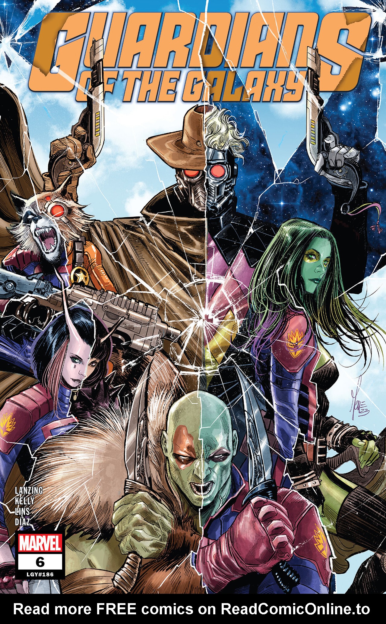 Read online Guardians of the Galaxy (2023) comic -  Issue #6 - 1