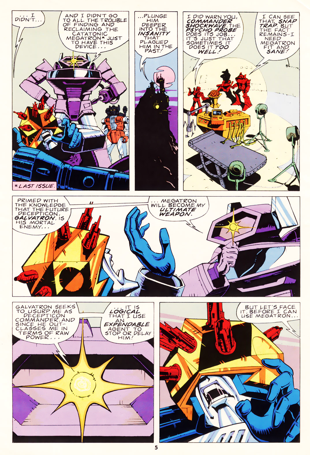 Read online The Transformers (UK) comic -  Issue #161 - 5