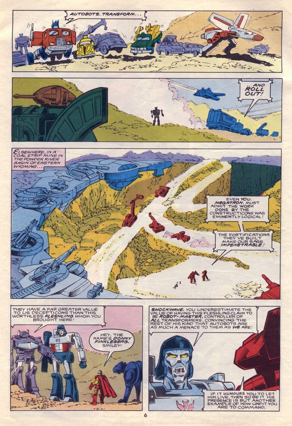 Read online The Transformers (UK) comic -  Issue #70 - 5