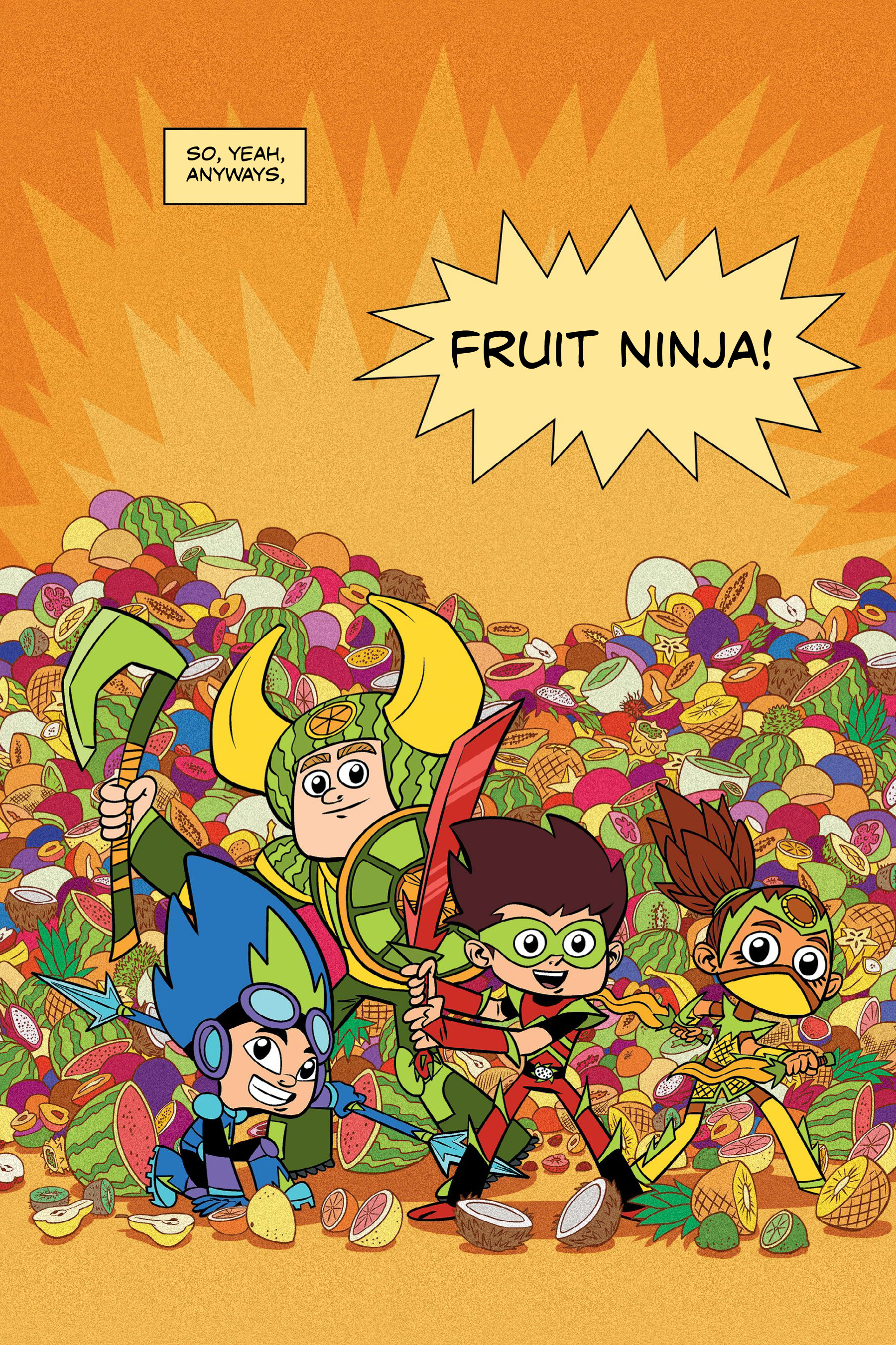 Read online Fruit Ninja: Frenzy Force comic -  Issue # TPB - 16