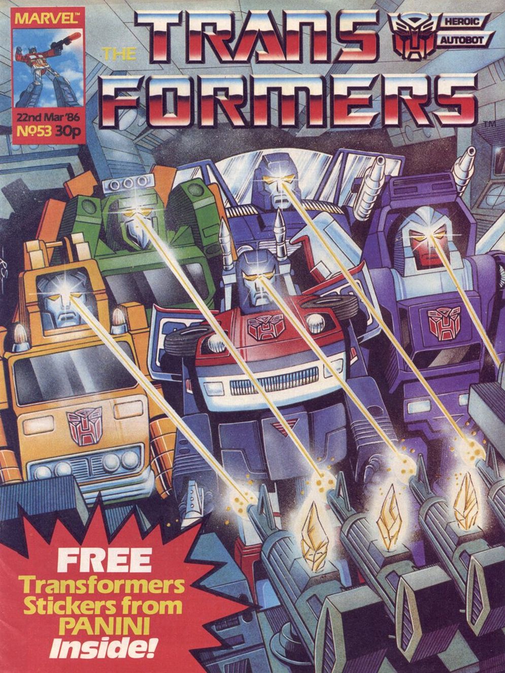 Read online The Transformers (UK) comic -  Issue #53 - 1