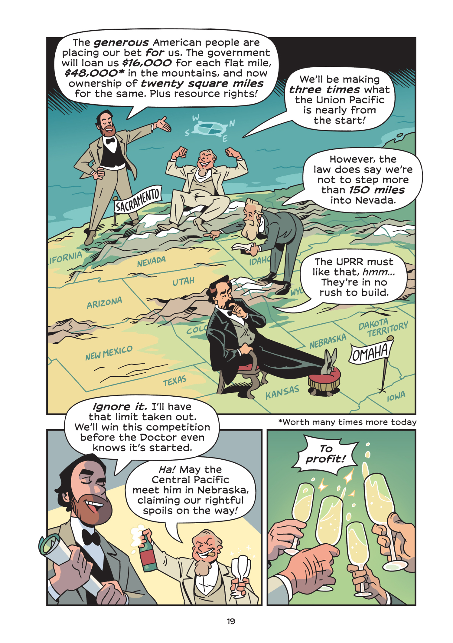 Read online History Comics comic -  Issue # The Transcontinental Railroad - 28