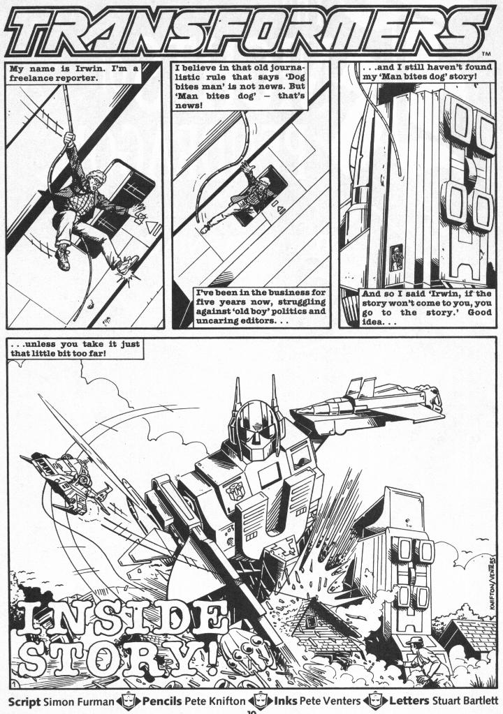 Read online The Transformers (UK) comic -  Issue #287 - 7