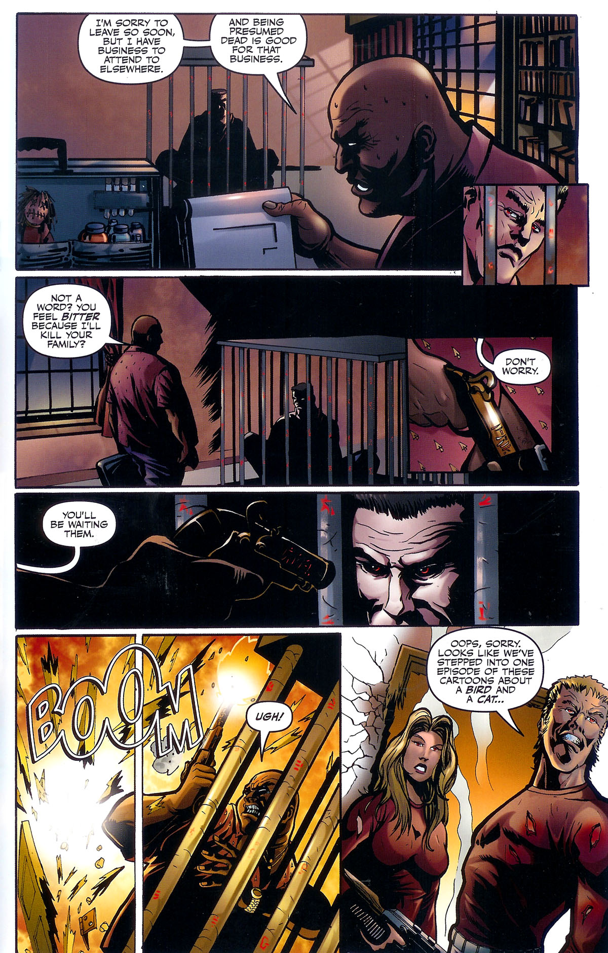 Read online CVO: Covert Vampiric Operations - African Blood comic -  Issue #3 - 19