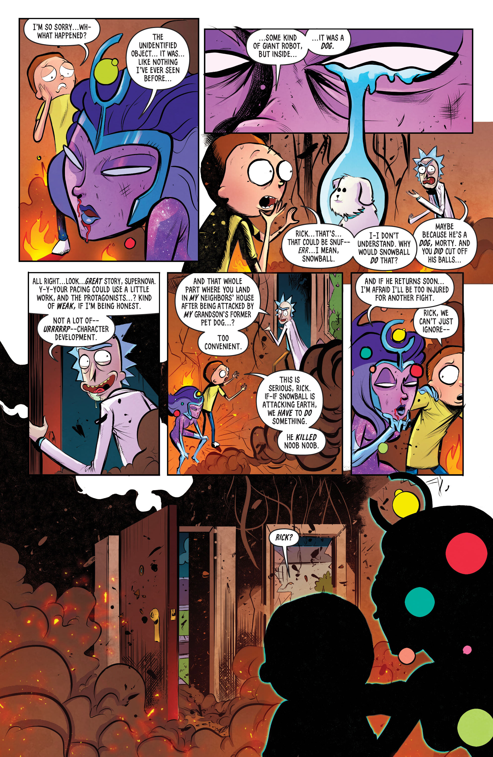 Read online Rick and Morty: Crisis on C-137 comic -  Issue # TPB - 17