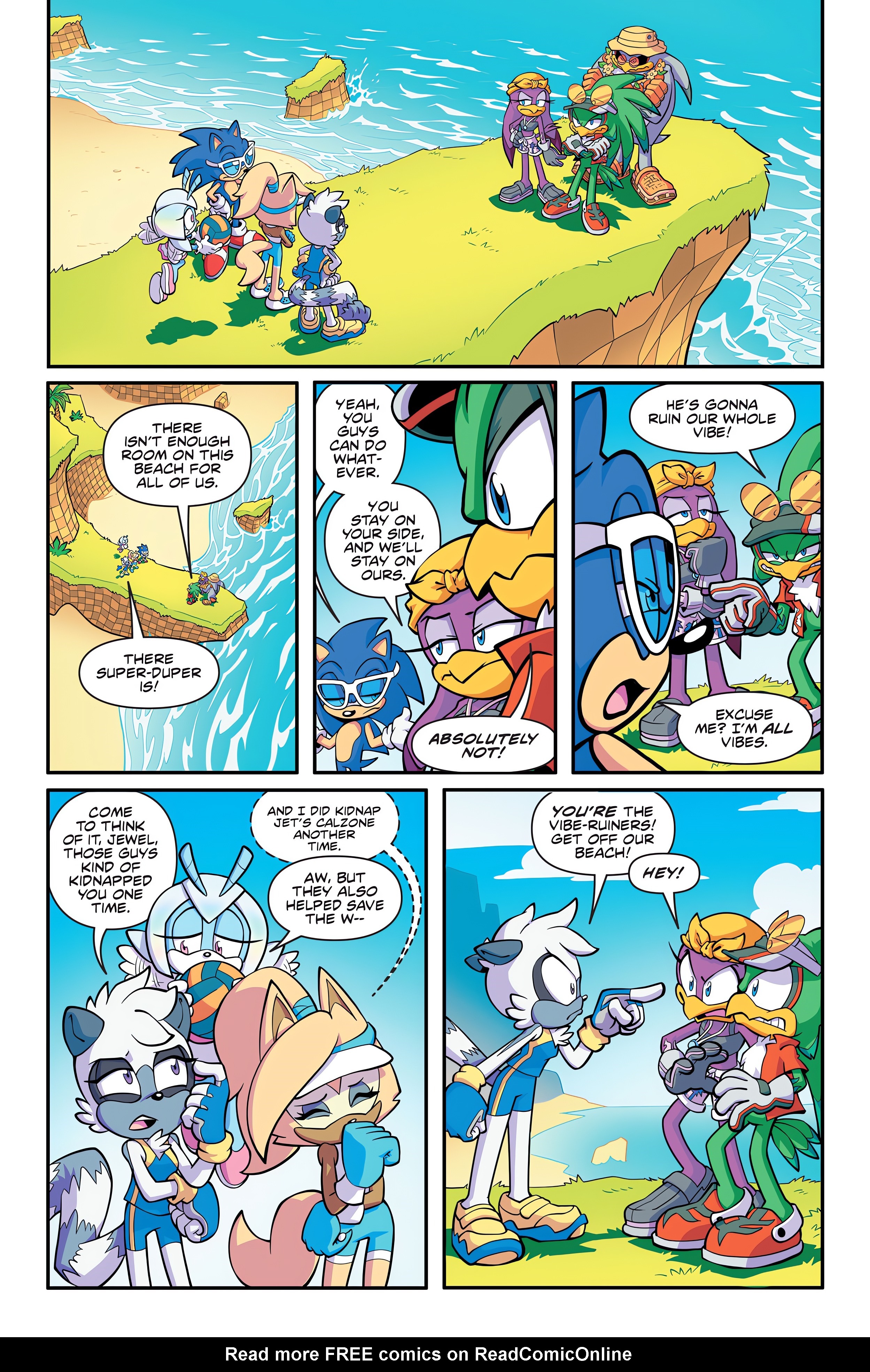Read online IDW Endless Summer Sonic the Hedgehog comic -  Issue # Full - 10