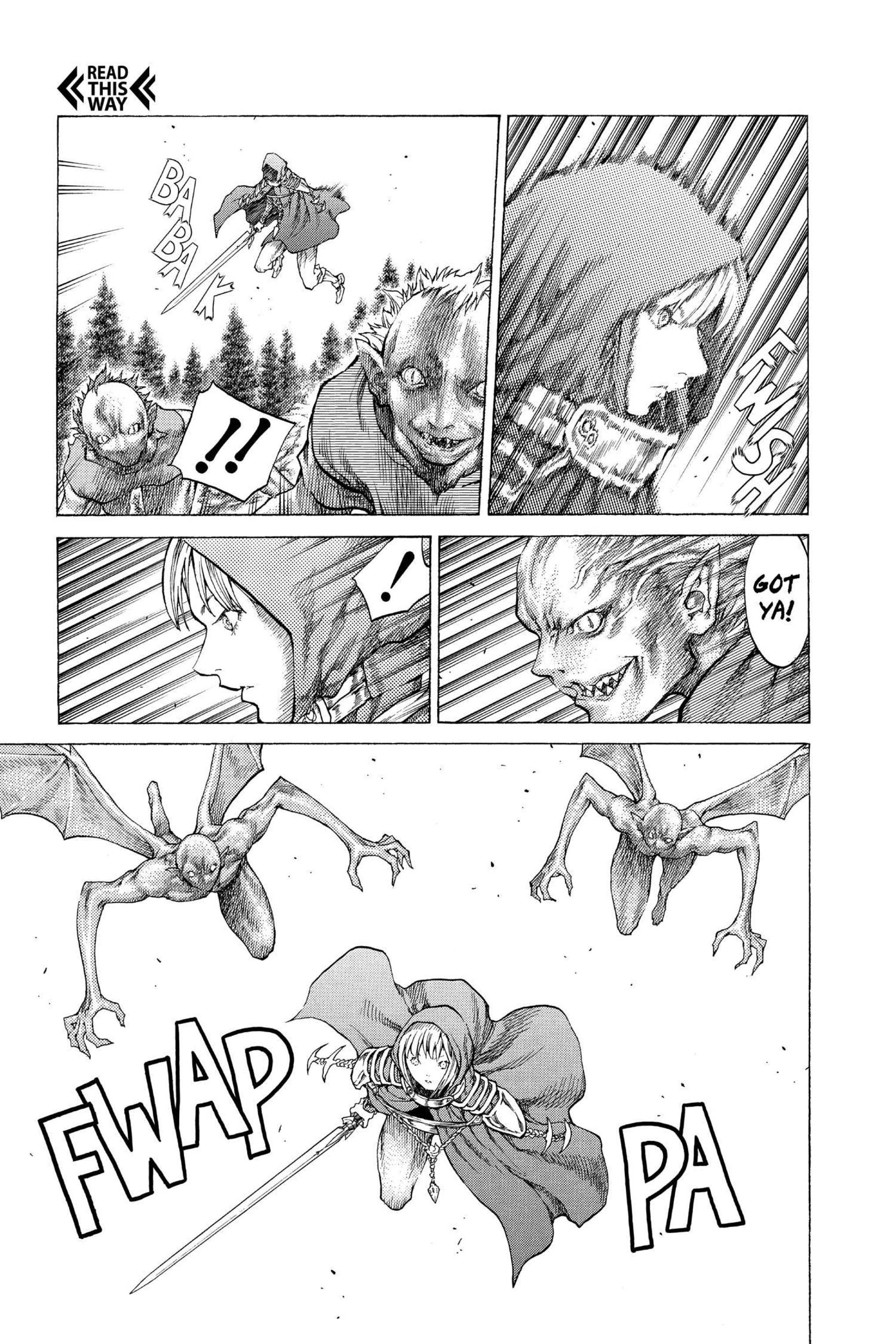 Read online Claymore comic -  Issue #8 - 70