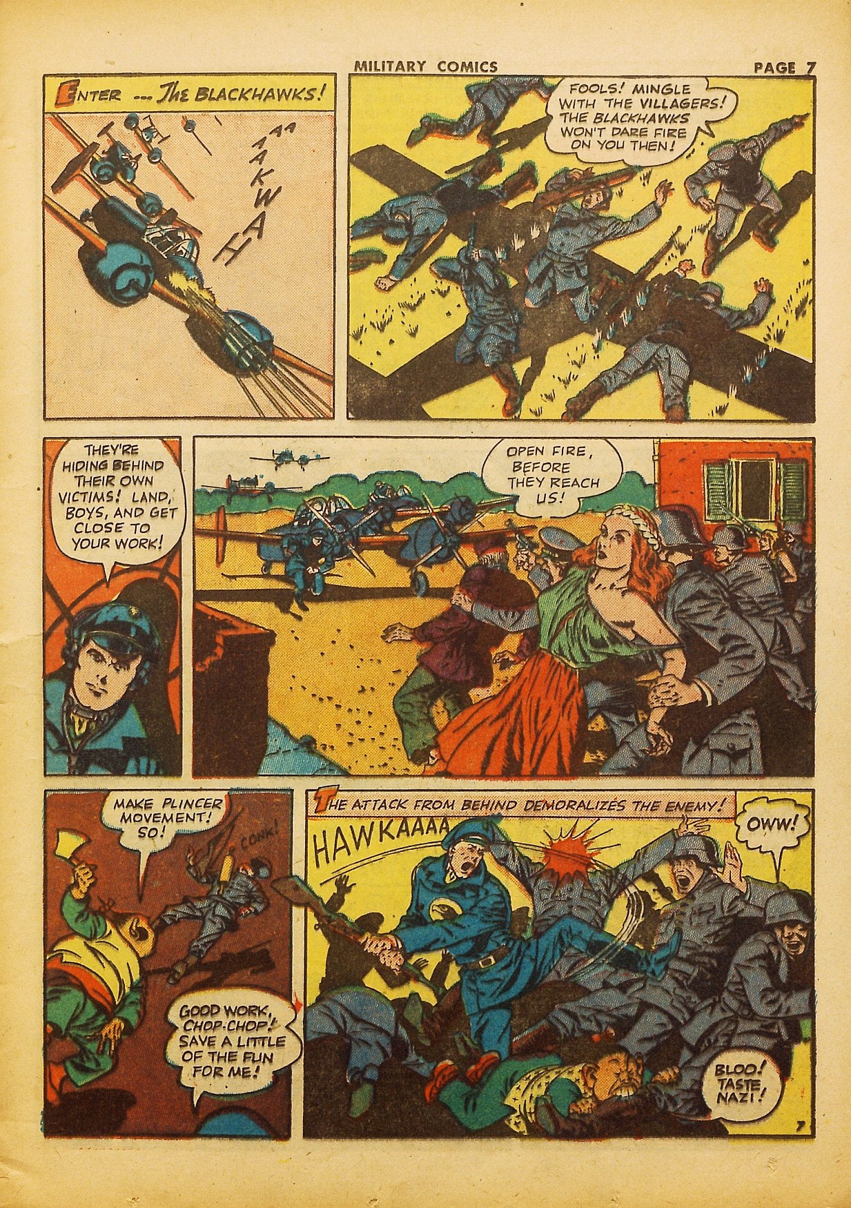 Read online Military Comics comic -  Issue #21 - 9