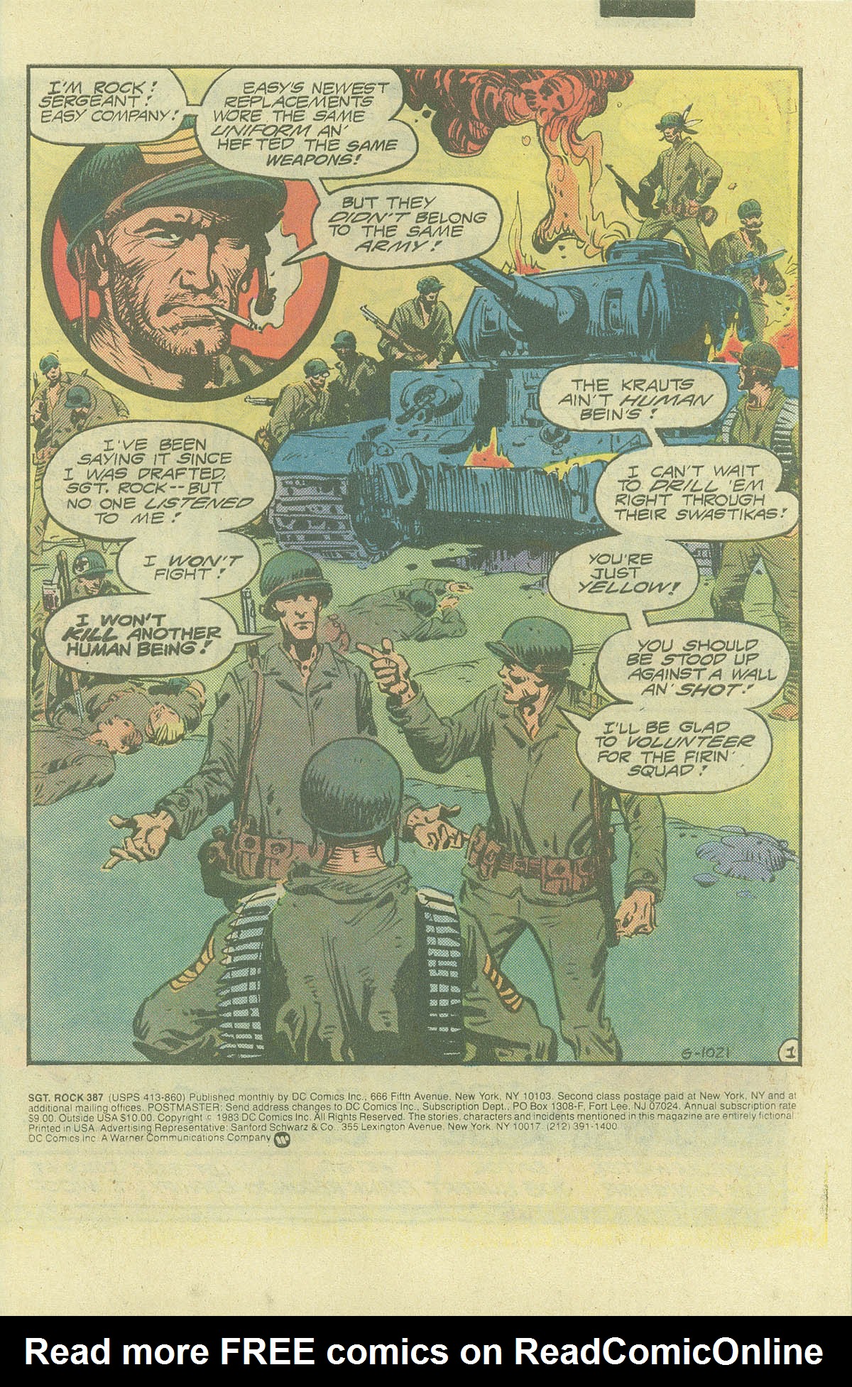 Read online Sgt. Rock comic -  Issue #387 - 3