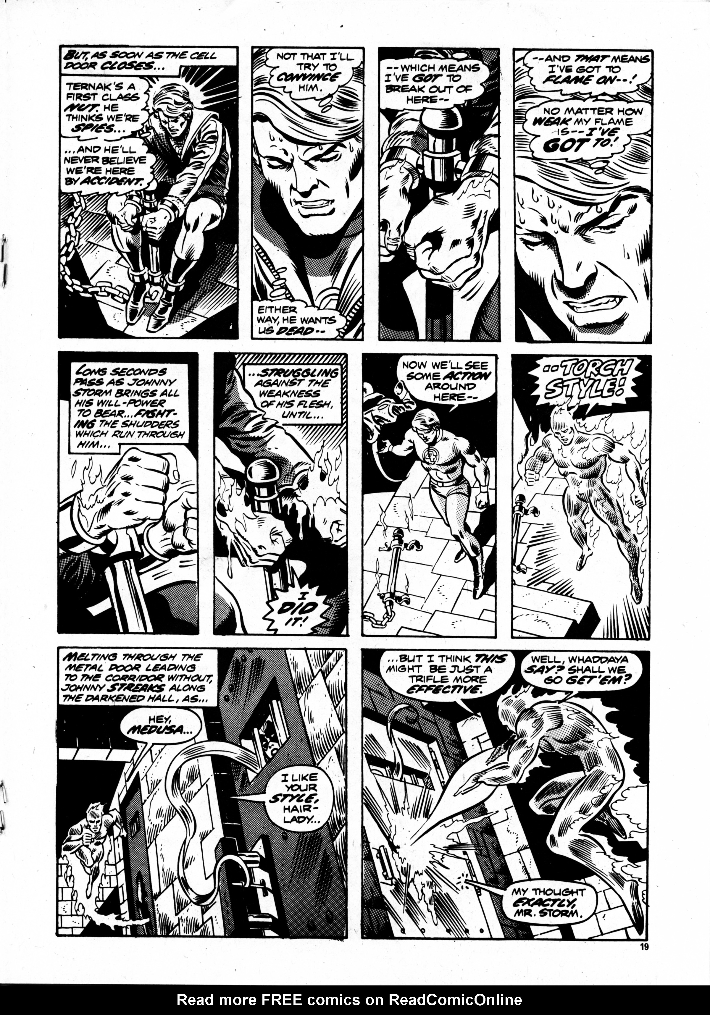 Read online Fantastic Four (1982) comic -  Issue #13 - 19